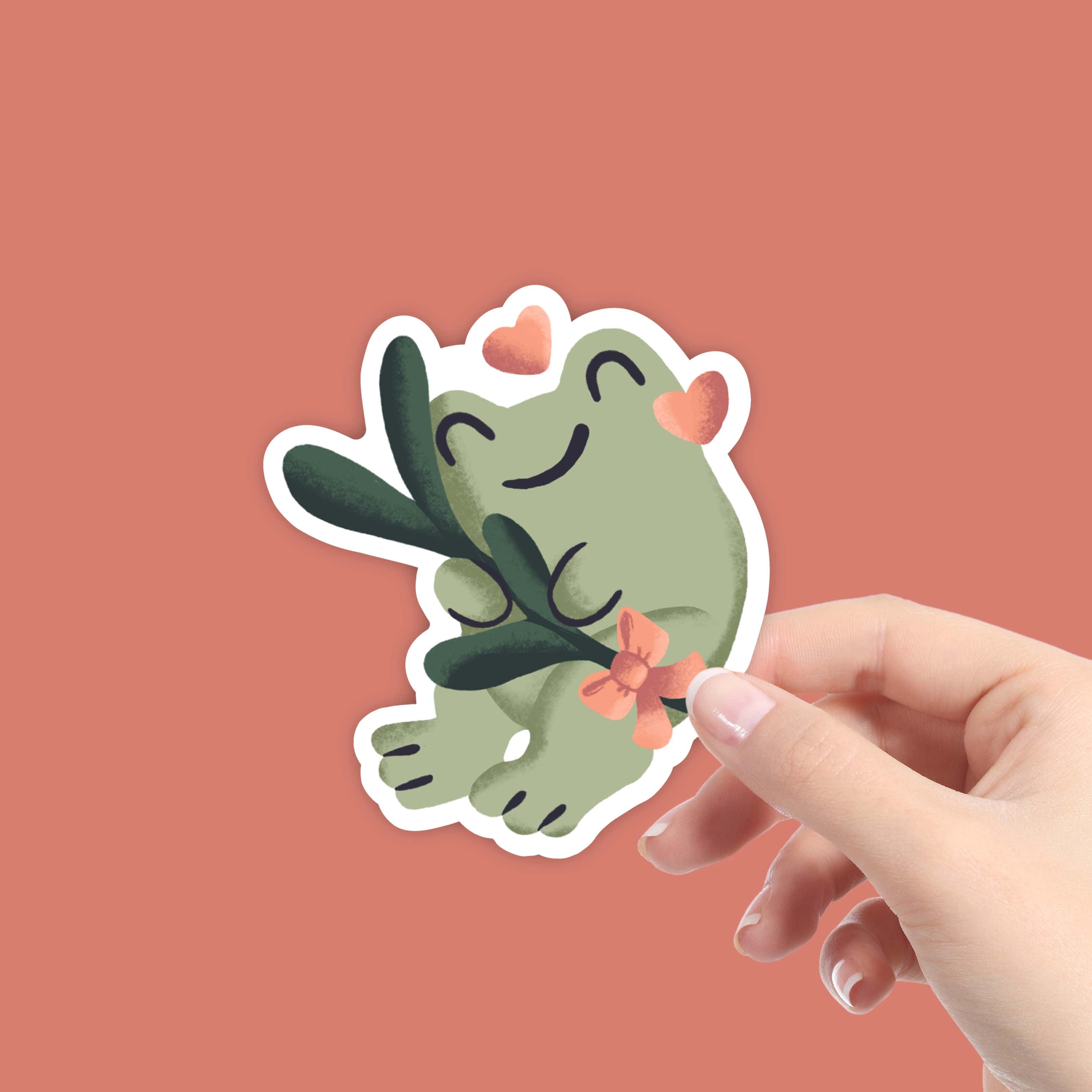  Mistle-Toad Winter Sticker、mySite、ghnorth