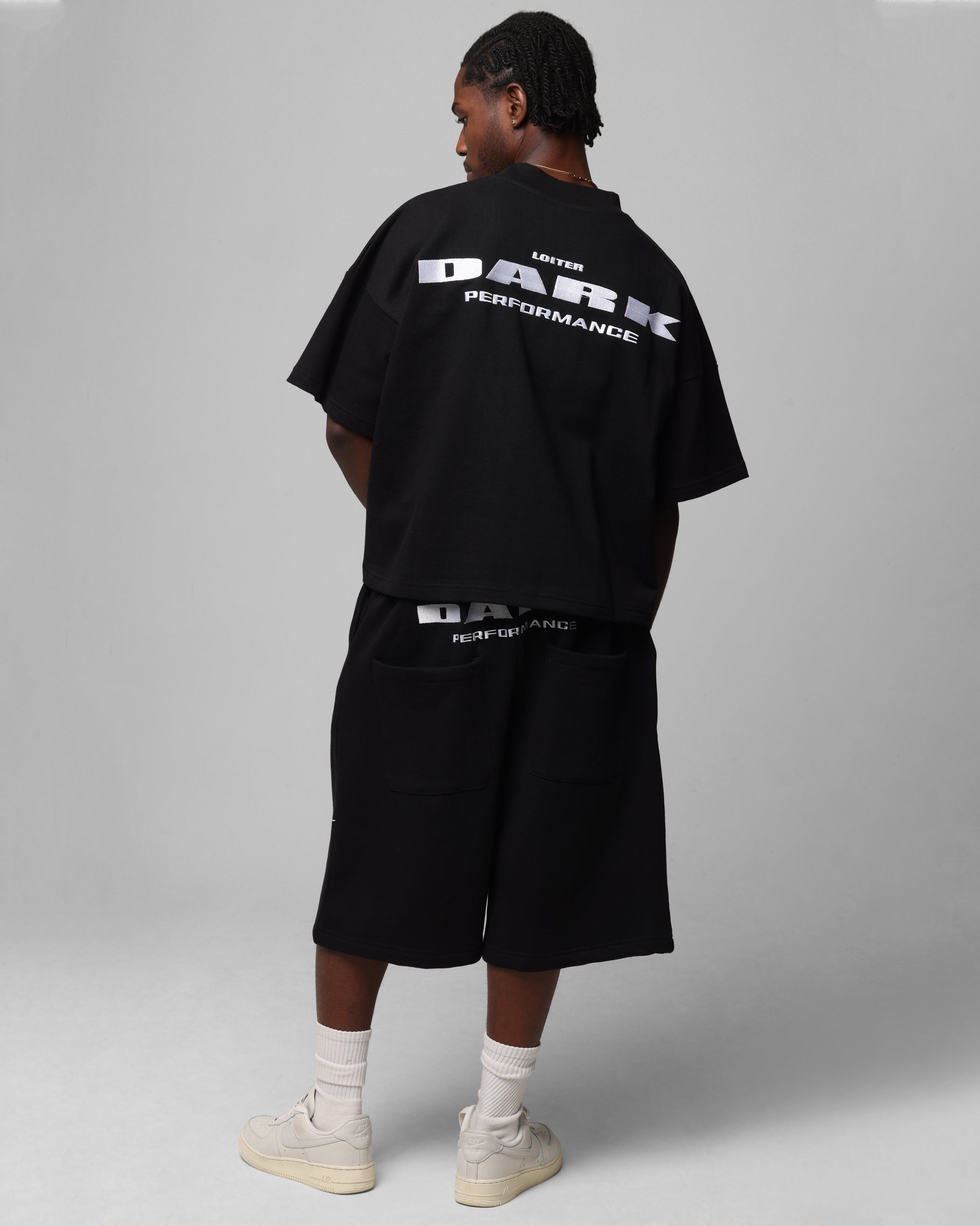 Loiter Dark Performance T-Shirt Black、mySite、zt4zffjzw