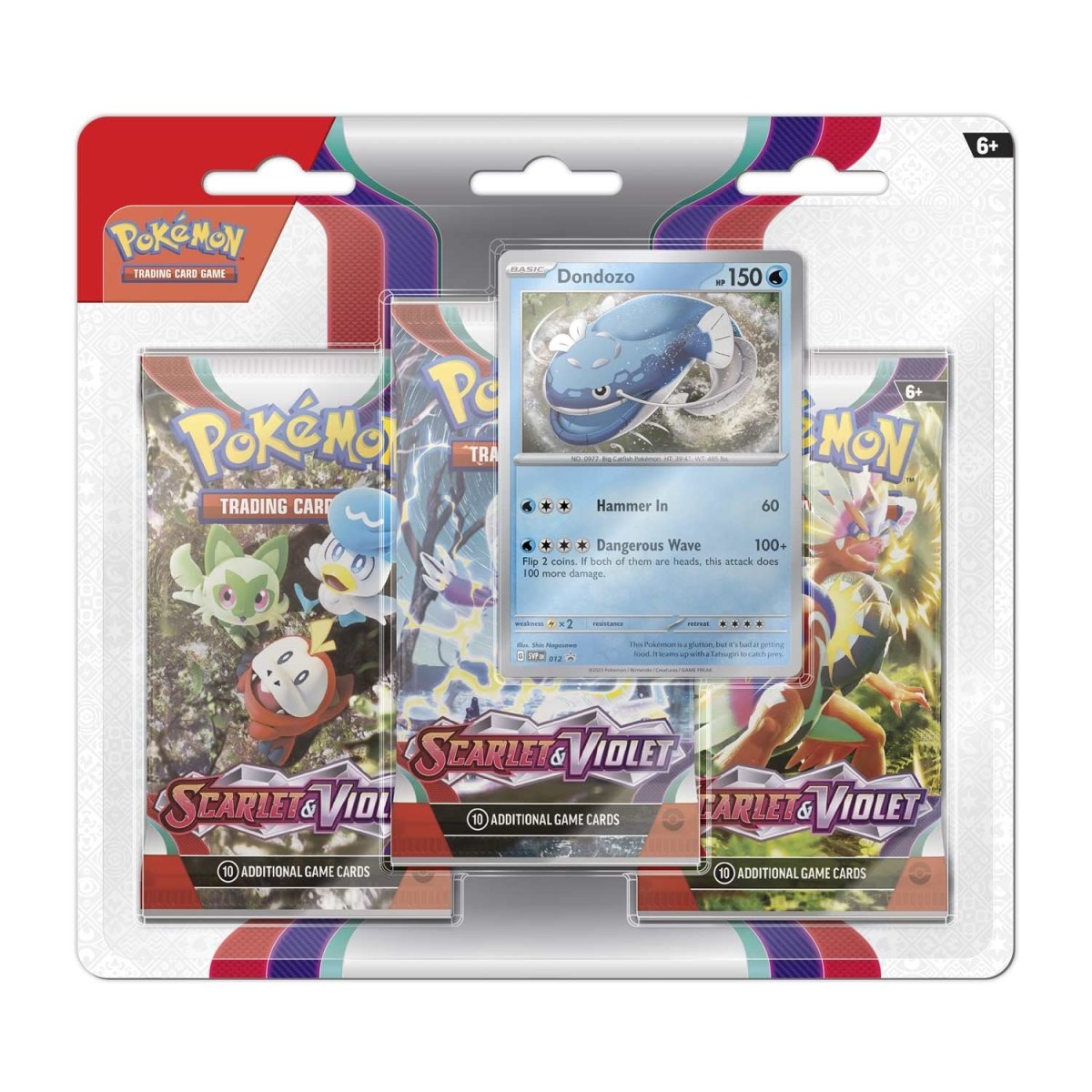 Pokemon TCG: Scarlet & Violet Base 3 Booster Pack Blister (Random Character)、mySite、hgirdovlk