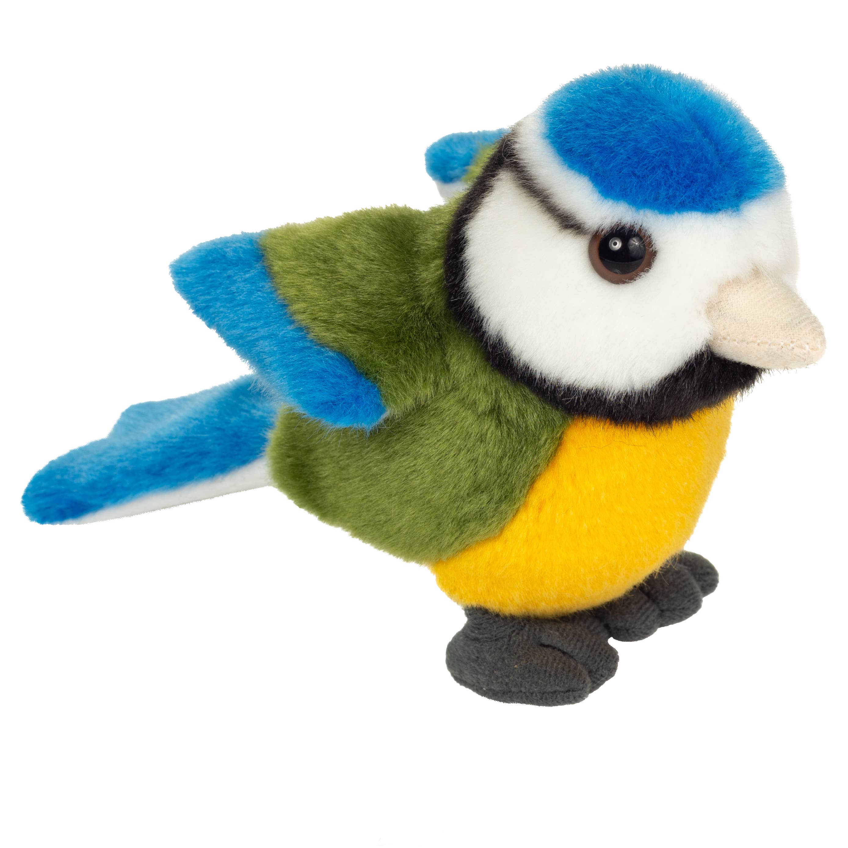Cute Plush Blue Tit 12 cm Stuffed Animal by Teddy Hermann Fine Quality、mySite、g9winljtr