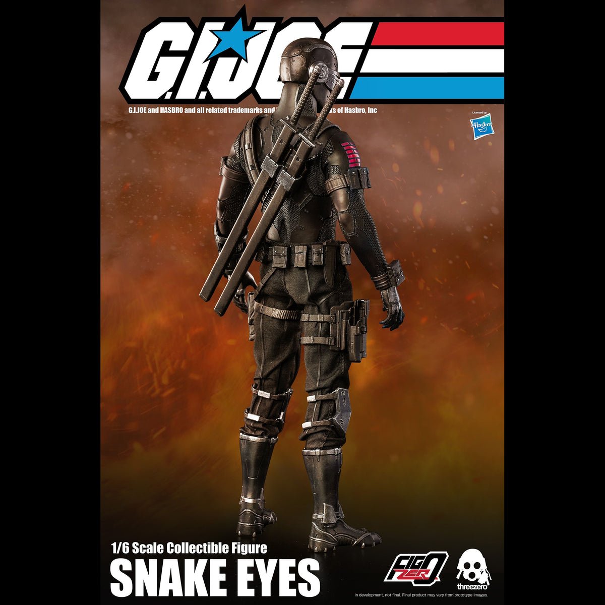 G.I. Joe FigZero Snake Eyes (1/6 Scale)、mySite、hgirdovlk