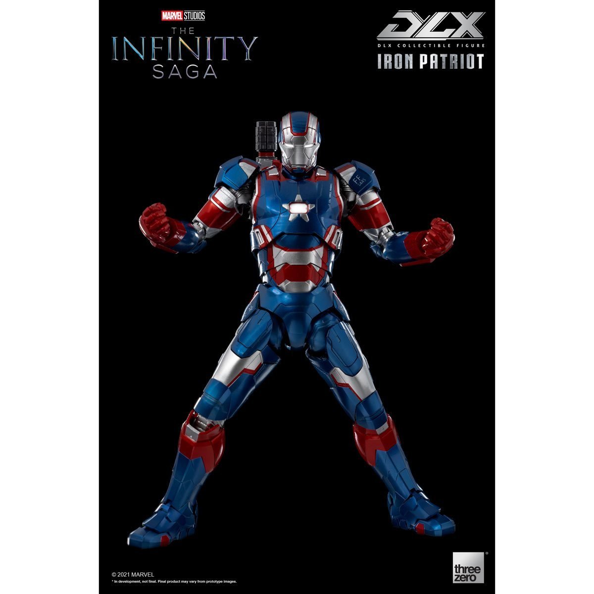 Marvel Studios: The Infinity Saga DLX Iron Patriot Action Figure、mySite、hgirdovlk