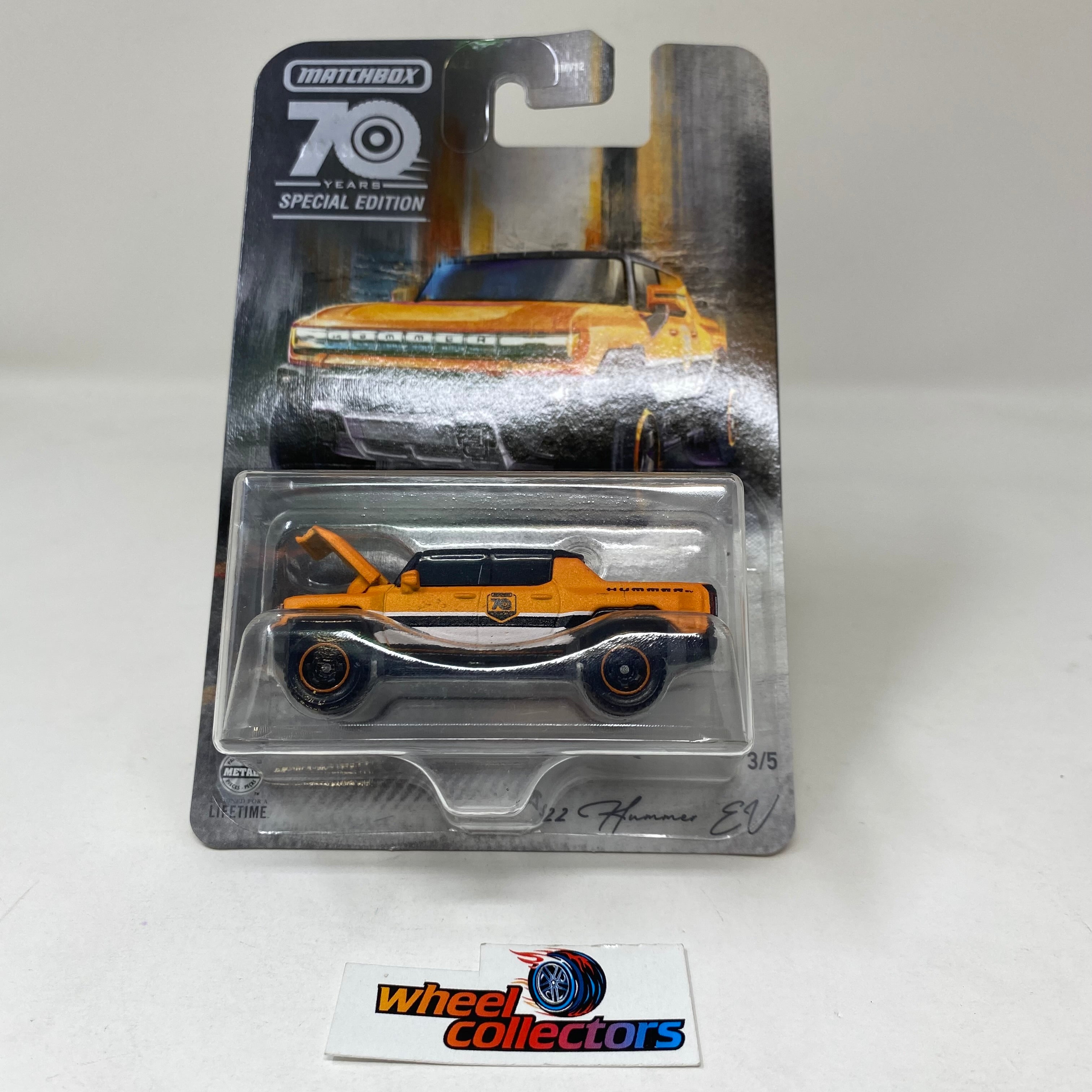 2022 Hummer EV #3/5 * ORANGE * 2023 Matchbox Moving Parts 70th Anniversary Edition、mySite、hgirdovlk