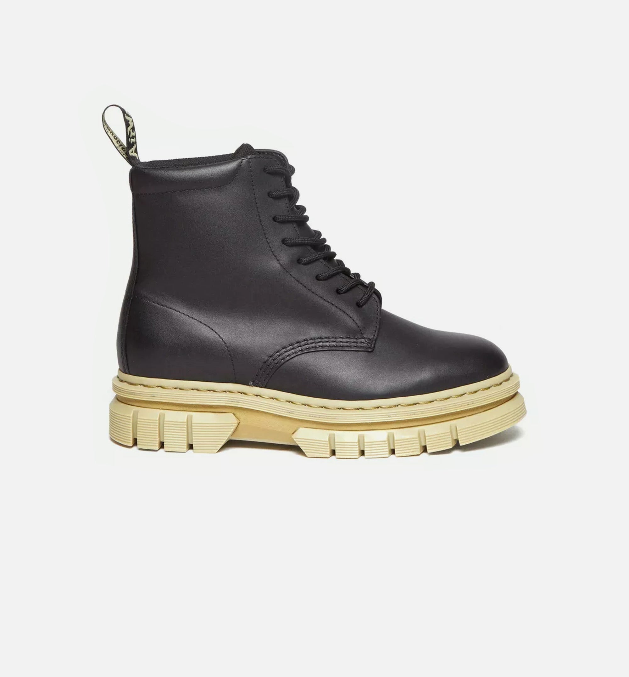 Rikard Contrast Sole Platform Mens Boots - Black/Beige、mySite、dreamappss