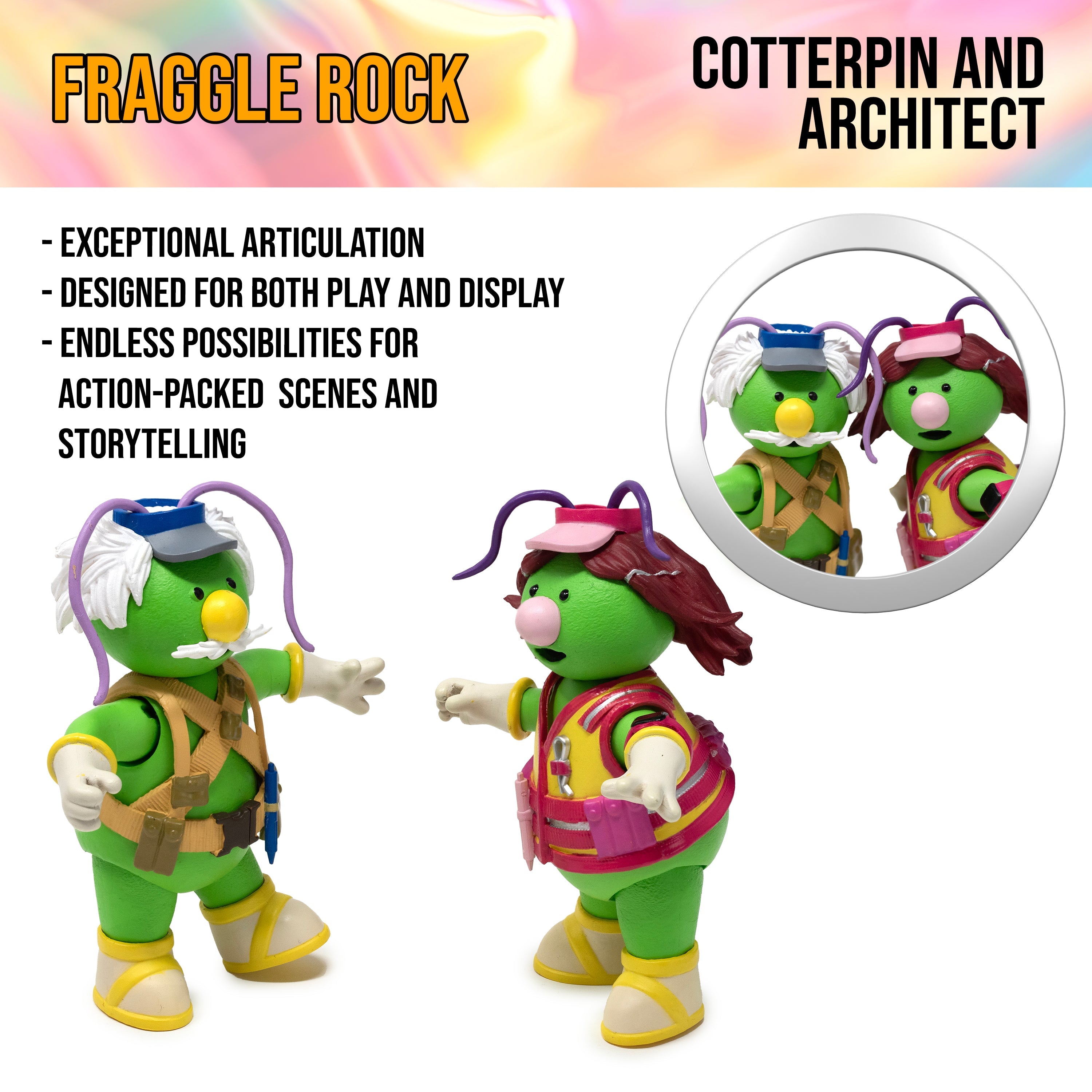 Boss Fight Studios Fraggle Rock Doozer 2-Pack、mySite、hgirdovlk