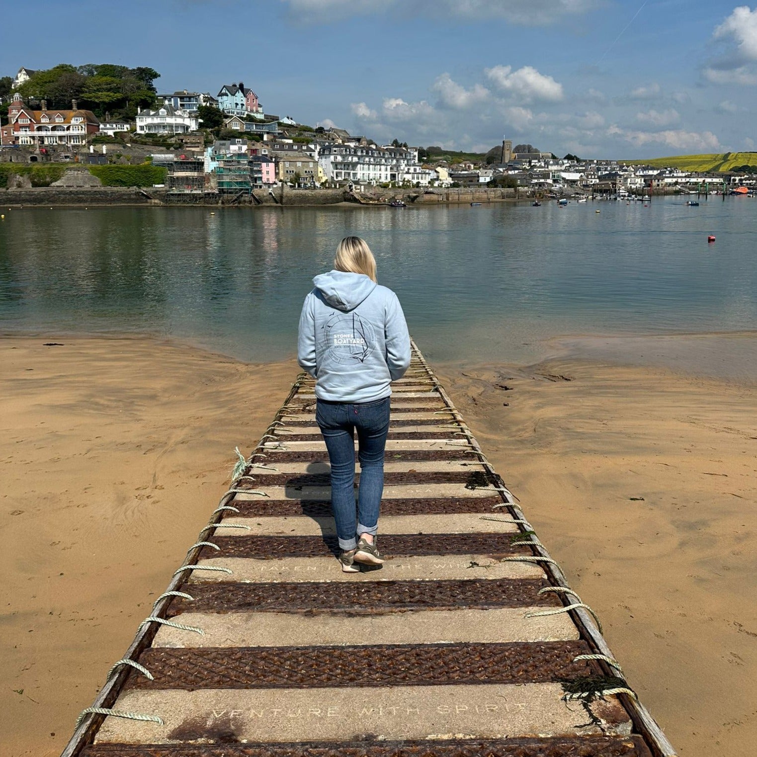 Stones Boatyard 20th Anniversary Hooded Sweatshirt、mySite、noshort