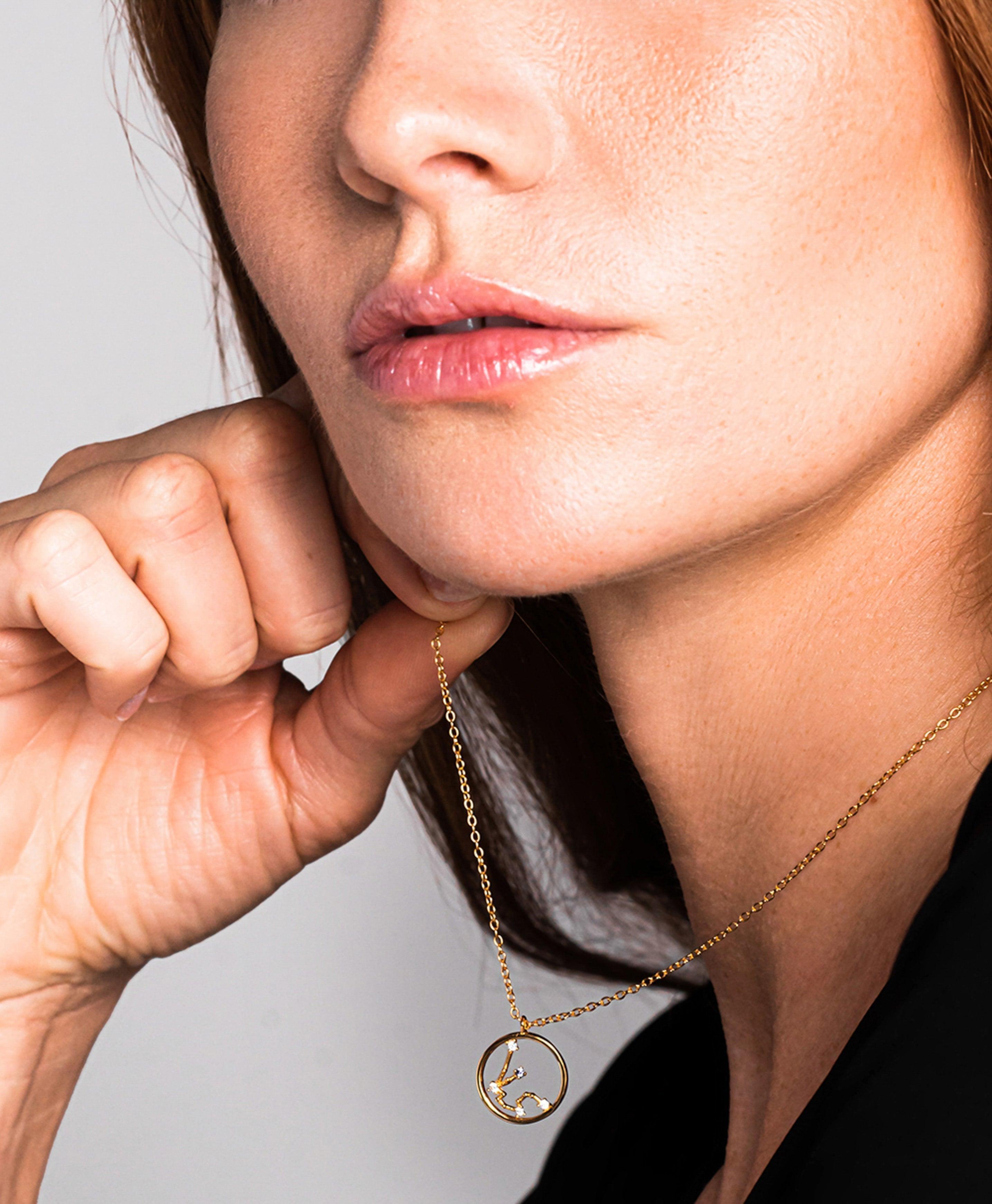 Zodiac Necklace Aquarius 18ct Gold Plated、mySite、botmansion