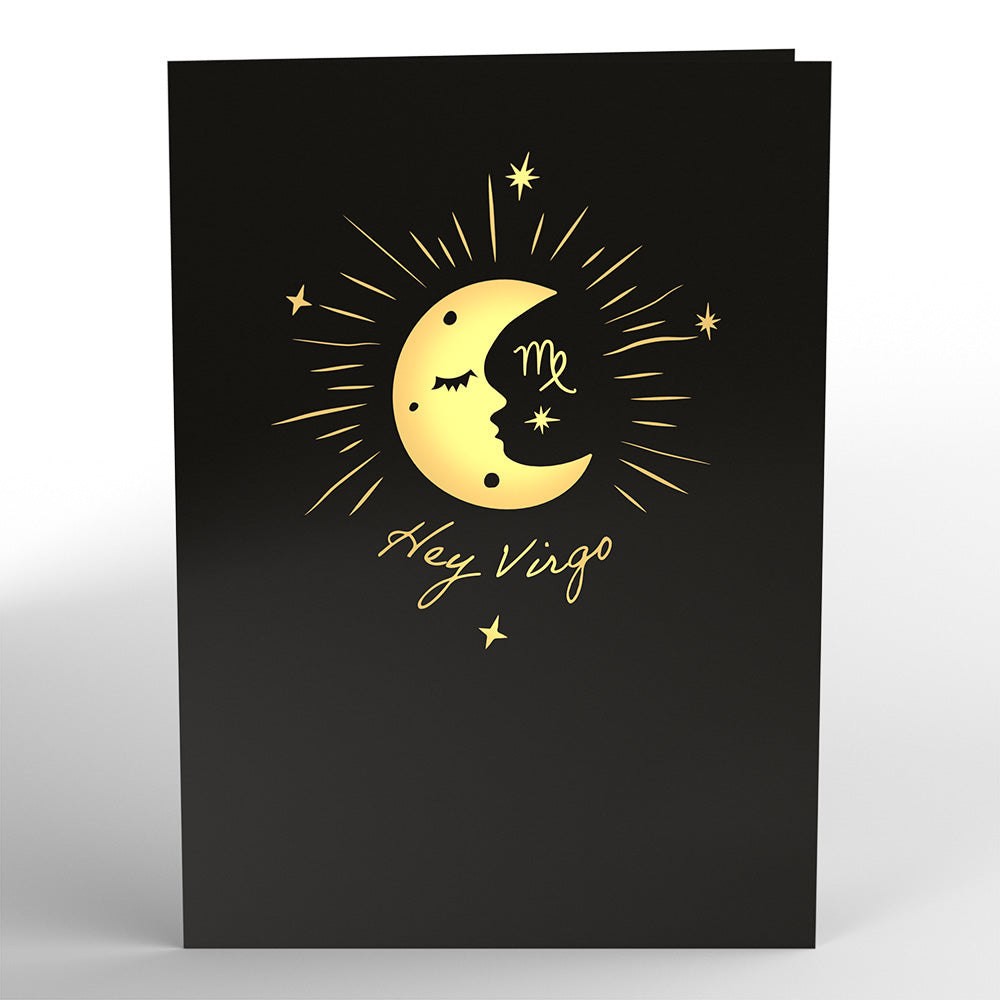 Virgo Zodiac Birthday Pop-Up Card、mySite、solidvoid