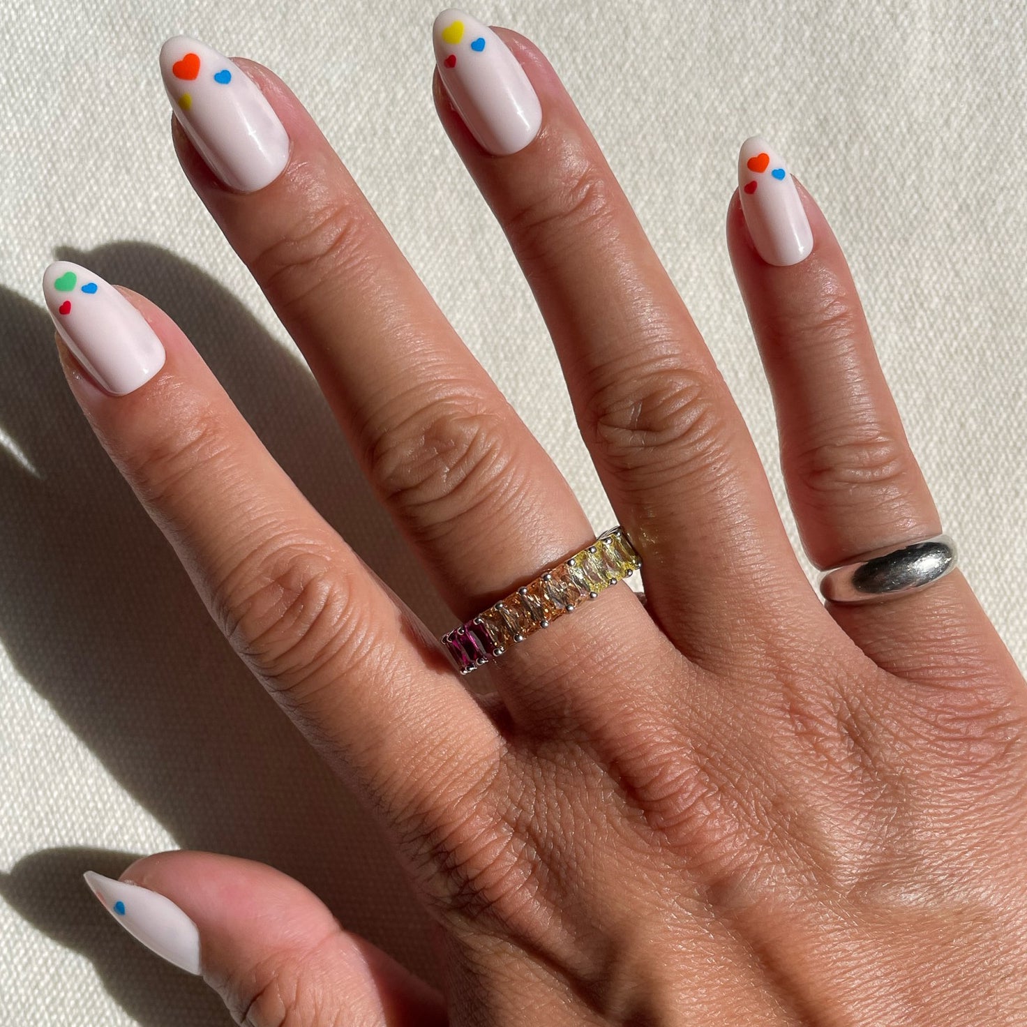 Rainbow Love | Almond | Medium、mySite、solidvoid