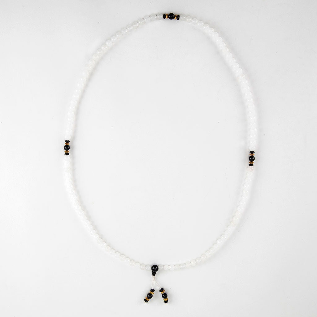 White and Black Onyx Mala、mySite、topwebapps
