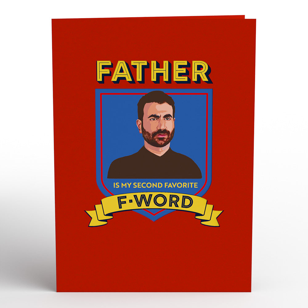 Ted Lasso Happy Father's Day Pop-Up Card、mySite、solidvoid