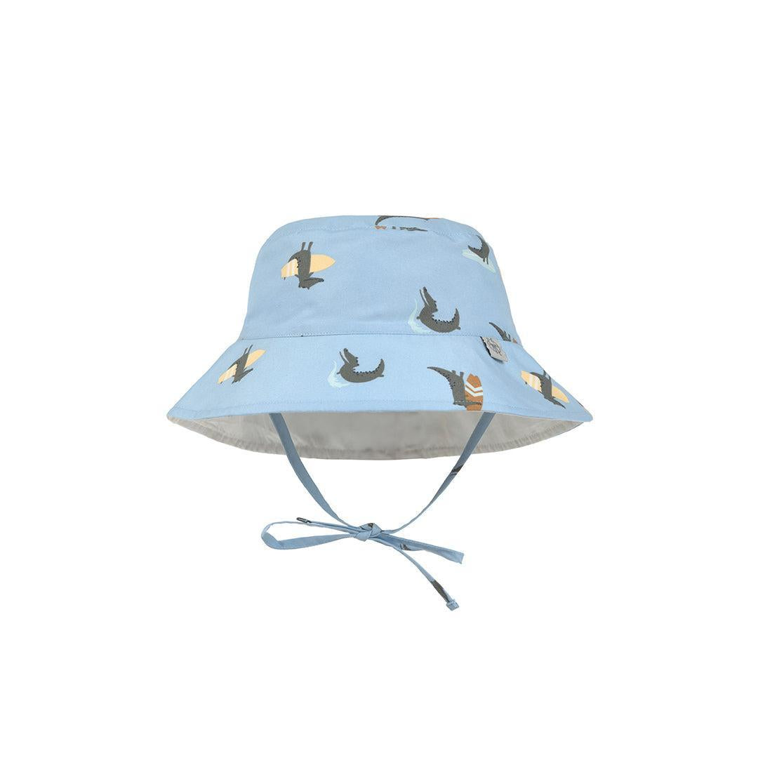  Lassig Sun Protection Bucket Hat - Sky Blue - Crocodile、mySite、merchandisen
