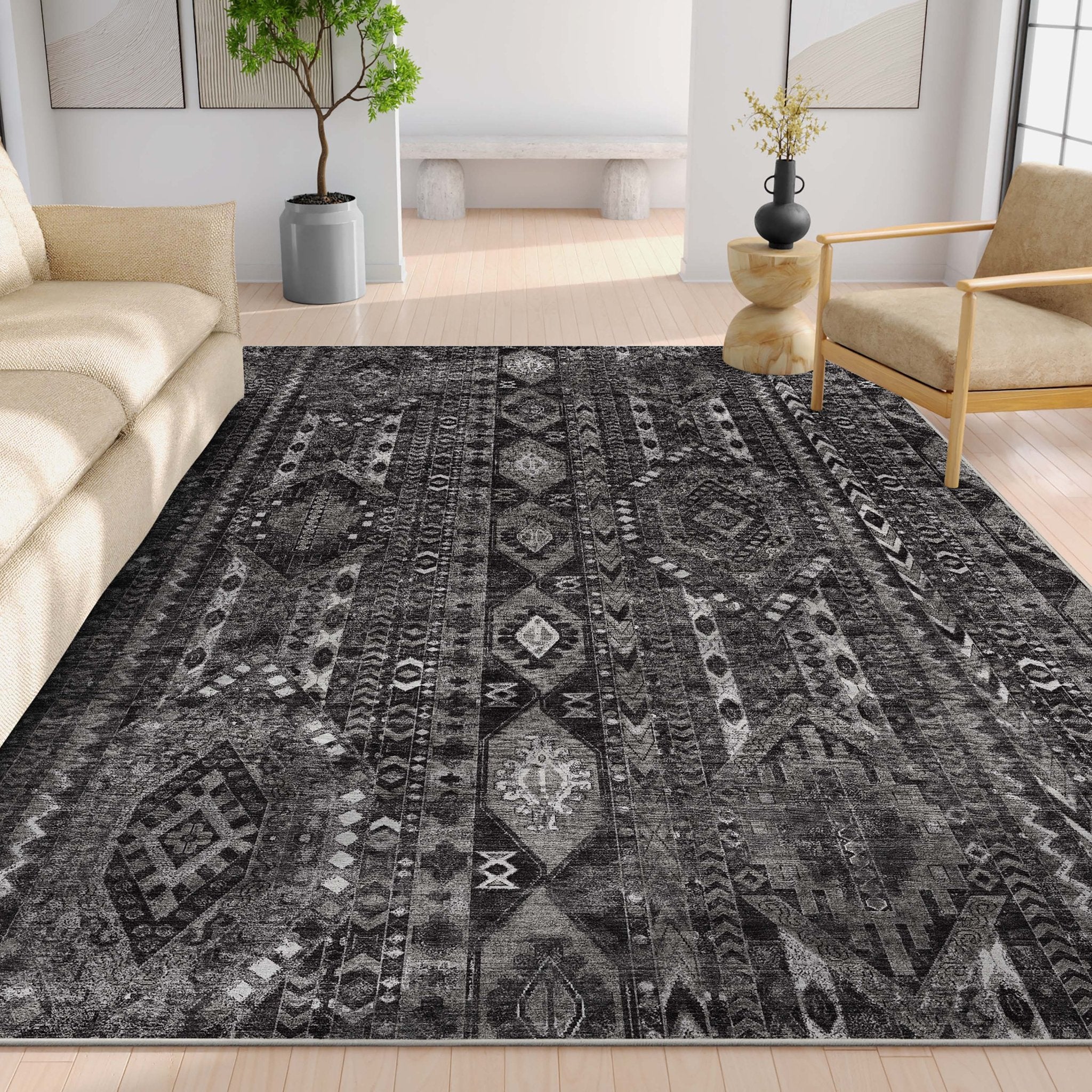 Apollo Rodeo Tribal Diamond Flat-Weave Rug、mySite、gigharbornorthrealestate