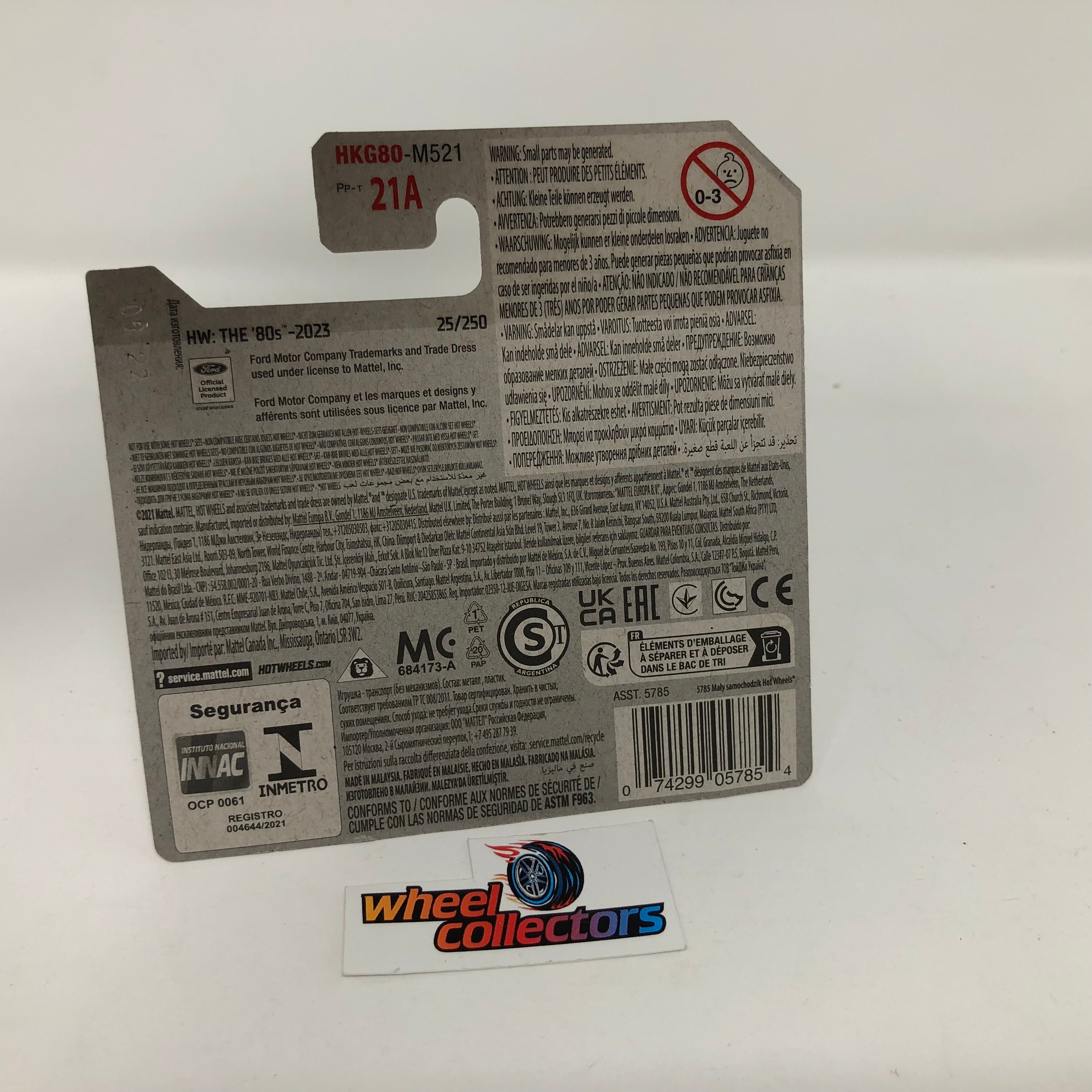 '84 Mustang SVO #25 * Silver * 2023 Hot Wheels Case A Release Short Card、mySite、hgirdovlk