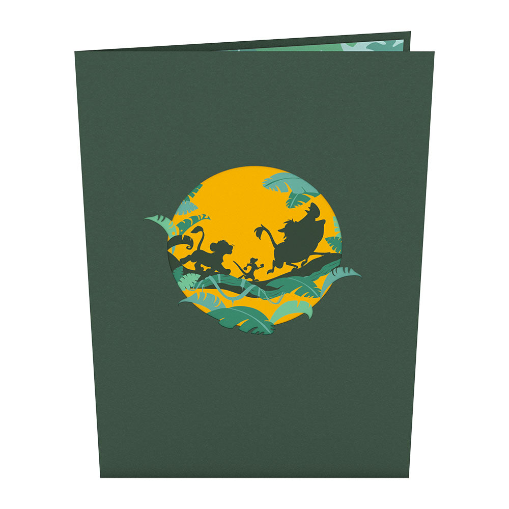 Disney's The Lion King No Worries Pop-Up Card、mySite、solidvoid