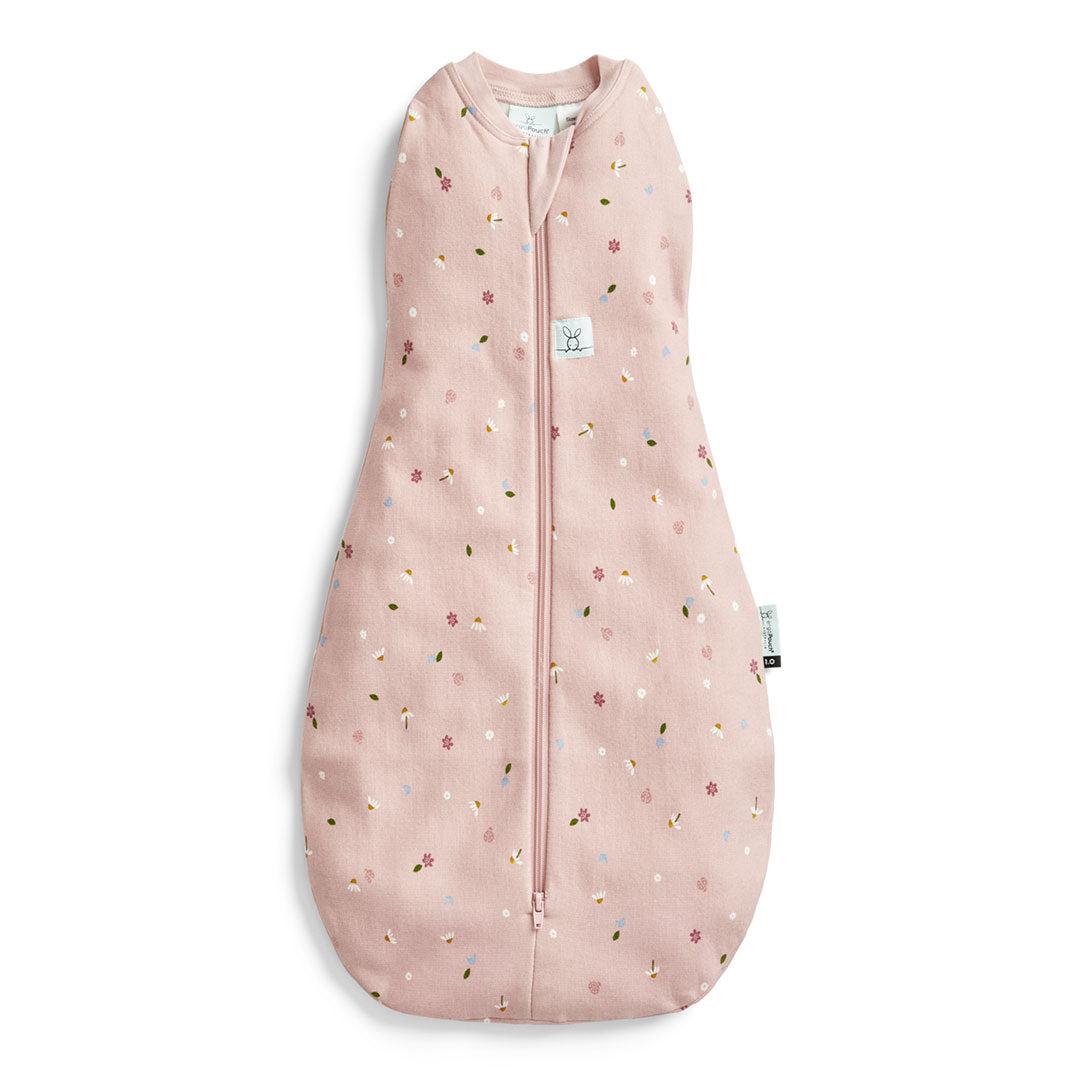  ergoPouch Organic All Year Cocoon Swaddle Sleeping Bag - 1 Tog - Daisies、mySite、merchandisen