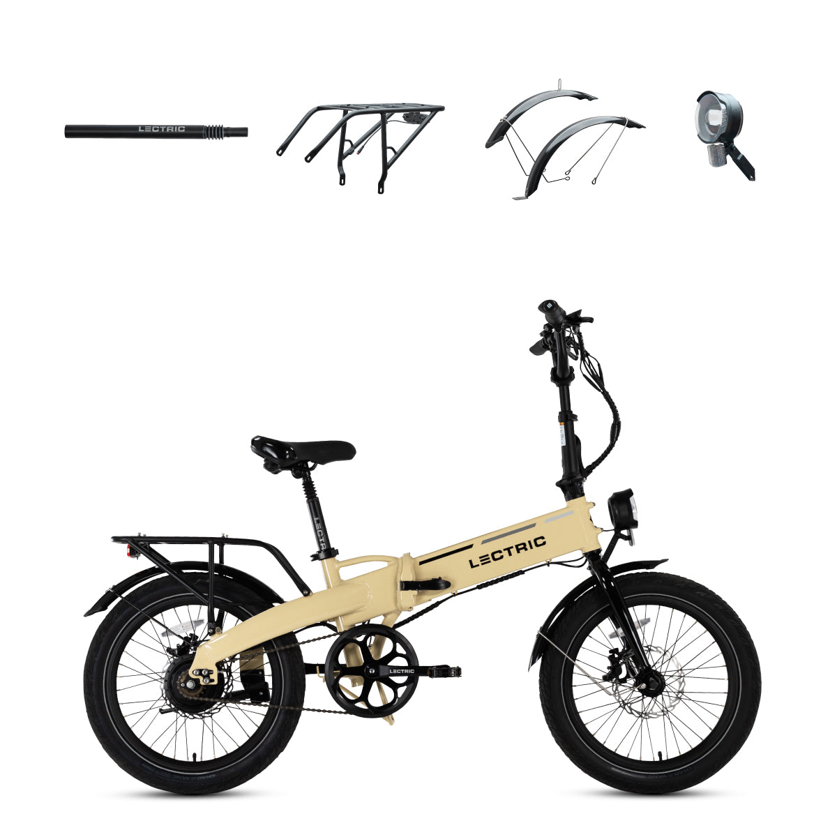  XP Lite 2.0 Sandstorm Long-Range + FREE Rear Rack, Fenders, Elite Headlight, Suspension Seat Post ($316 Value)、mySite、ghnorth