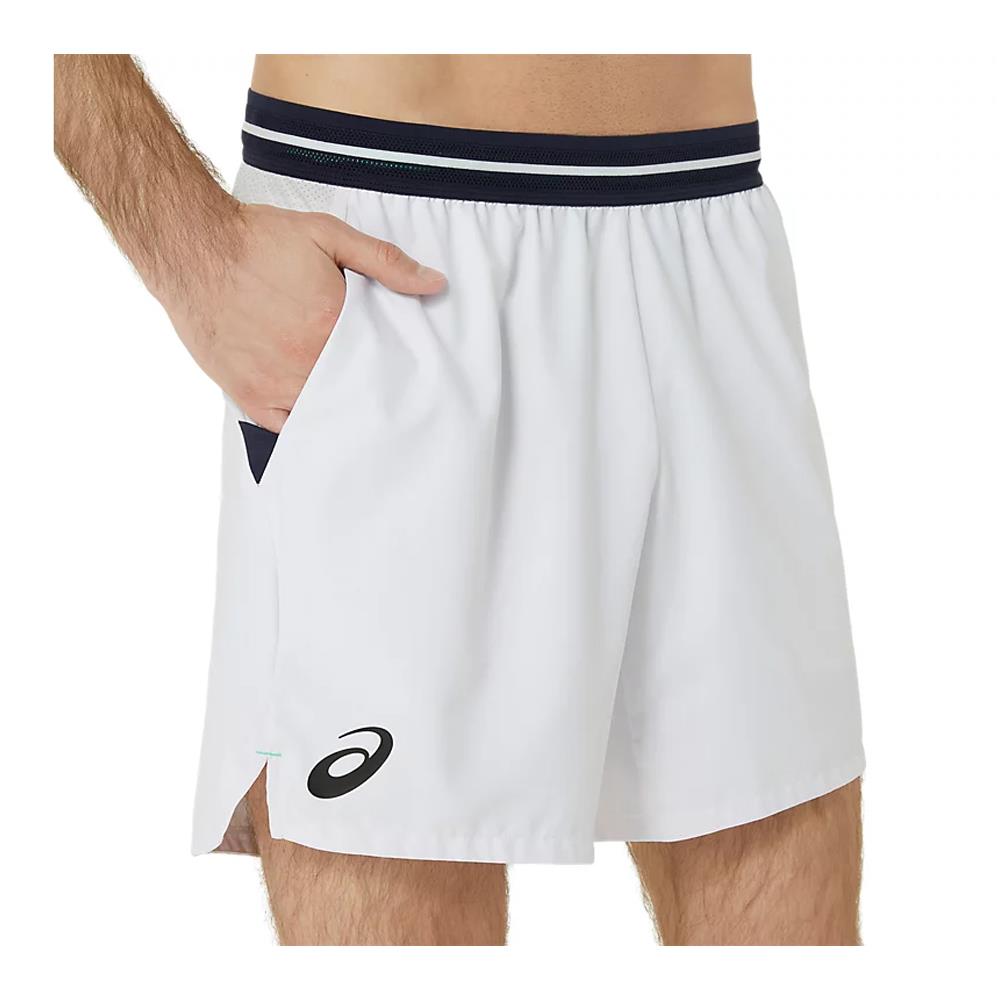 Asics Men's Match 7 Short - Brilliant White