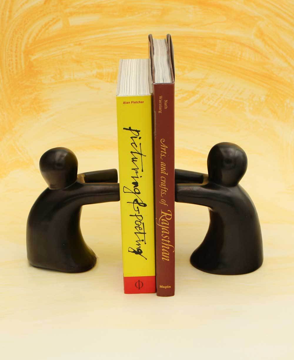 Kijana Embrace Soapstone Bookends, Kenya、mySite、topwebapps
