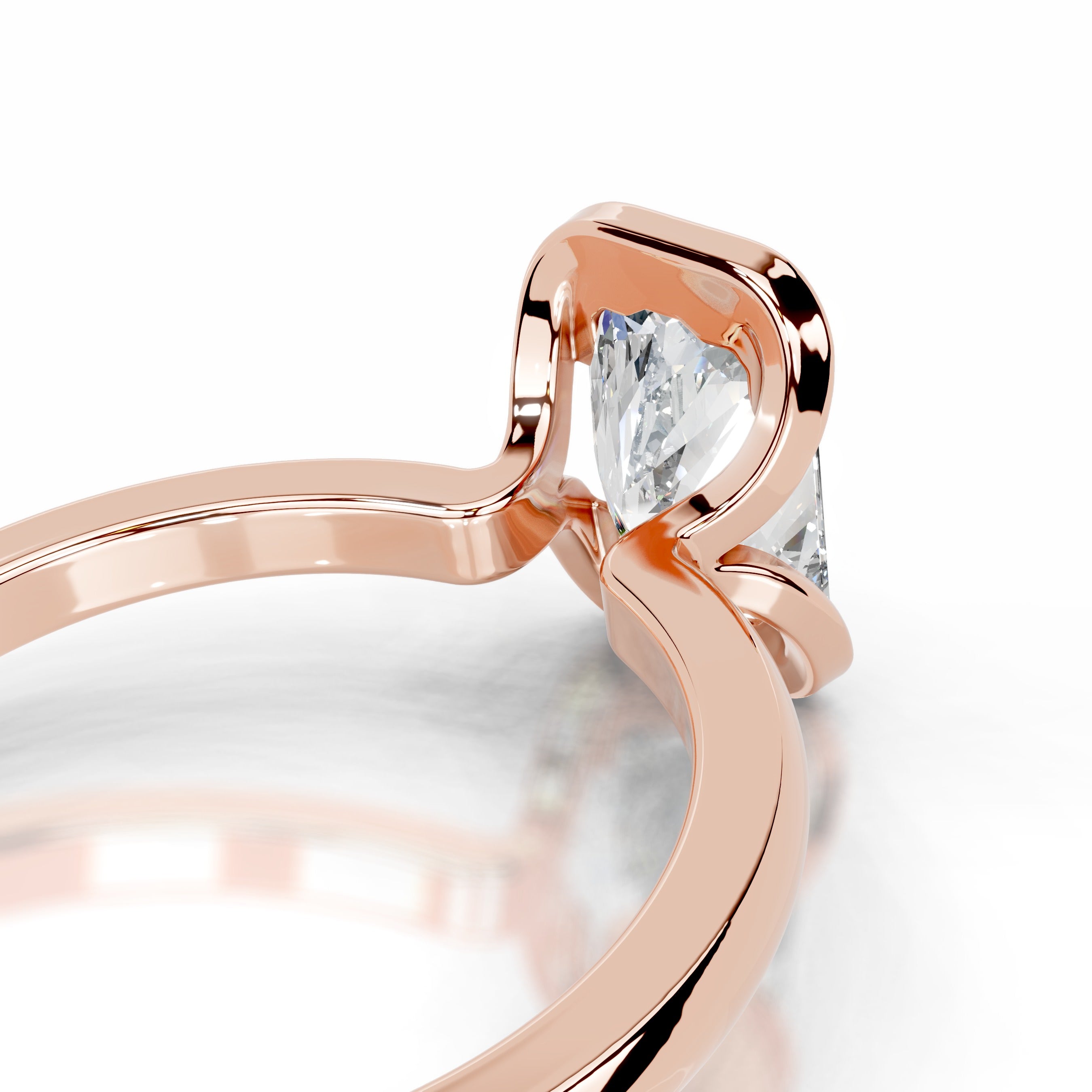 Thor Diamond Engagement Ring - 14K Rose Gold、mySite、hinf8tx79