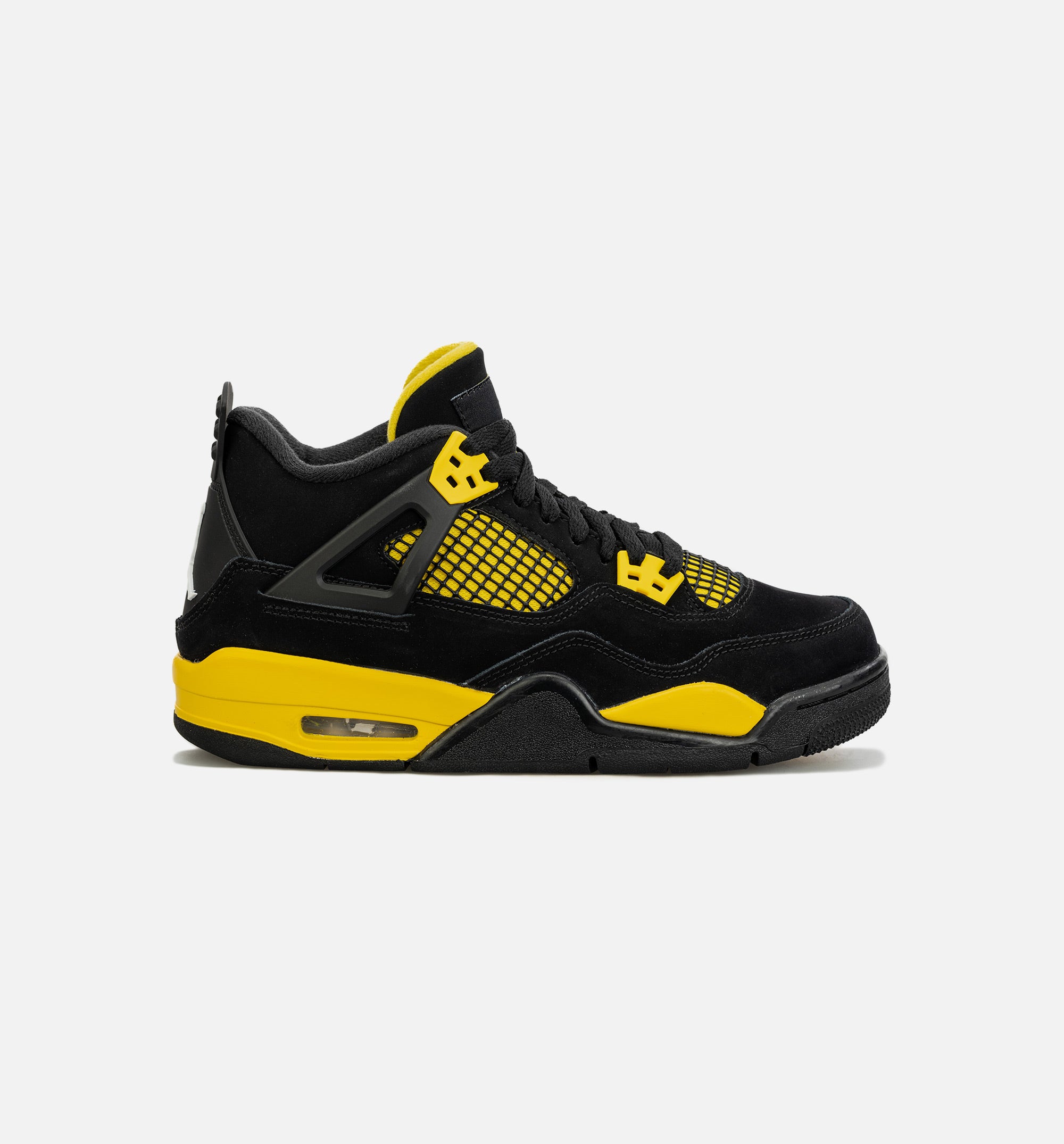 Air Jordan 4 Retro Thunder Grade School Lifestyle Shoe - Black/Yellow Free Shipping、mySite、dreamappss