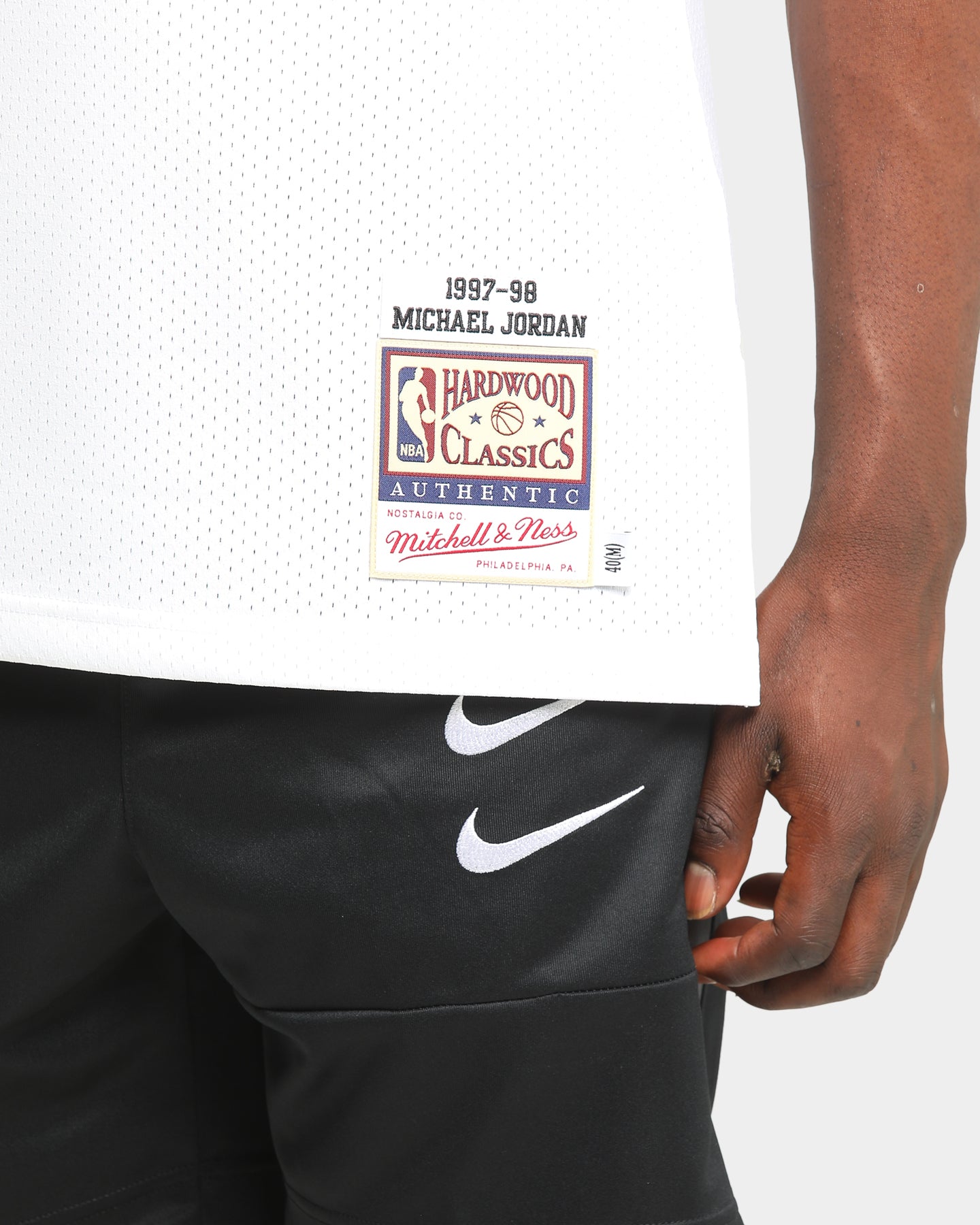 Mitchell & Ness Chicago Bulls Michael Jordan '97-'98 #23 Authentic NBA Jersey White、mySite、zt4zffjzw