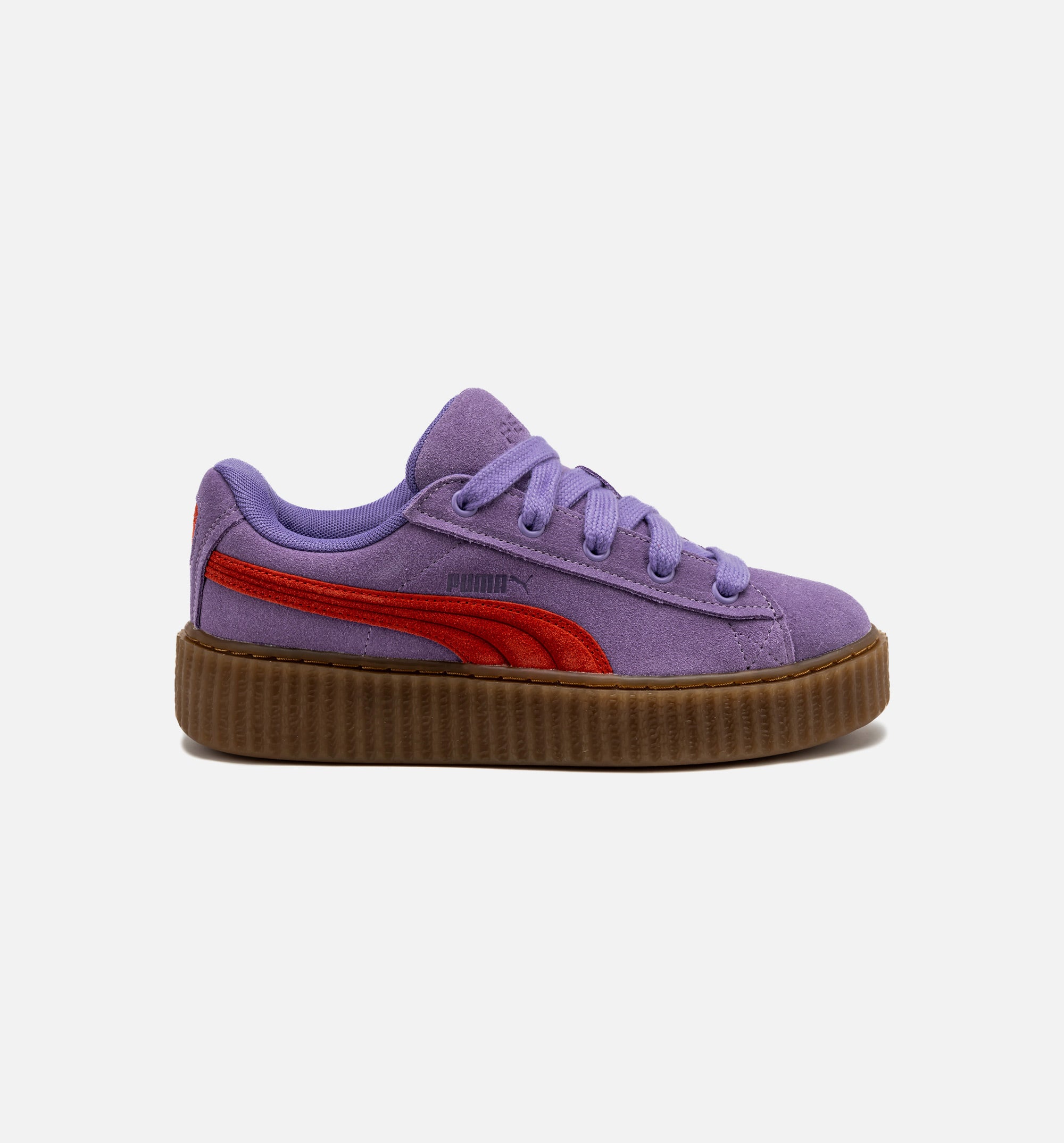 Fenty Creeper Phatty Womens Lifestyle Shoe - Lavender/Red/Gum Free Shipping、mySite、dreamappss