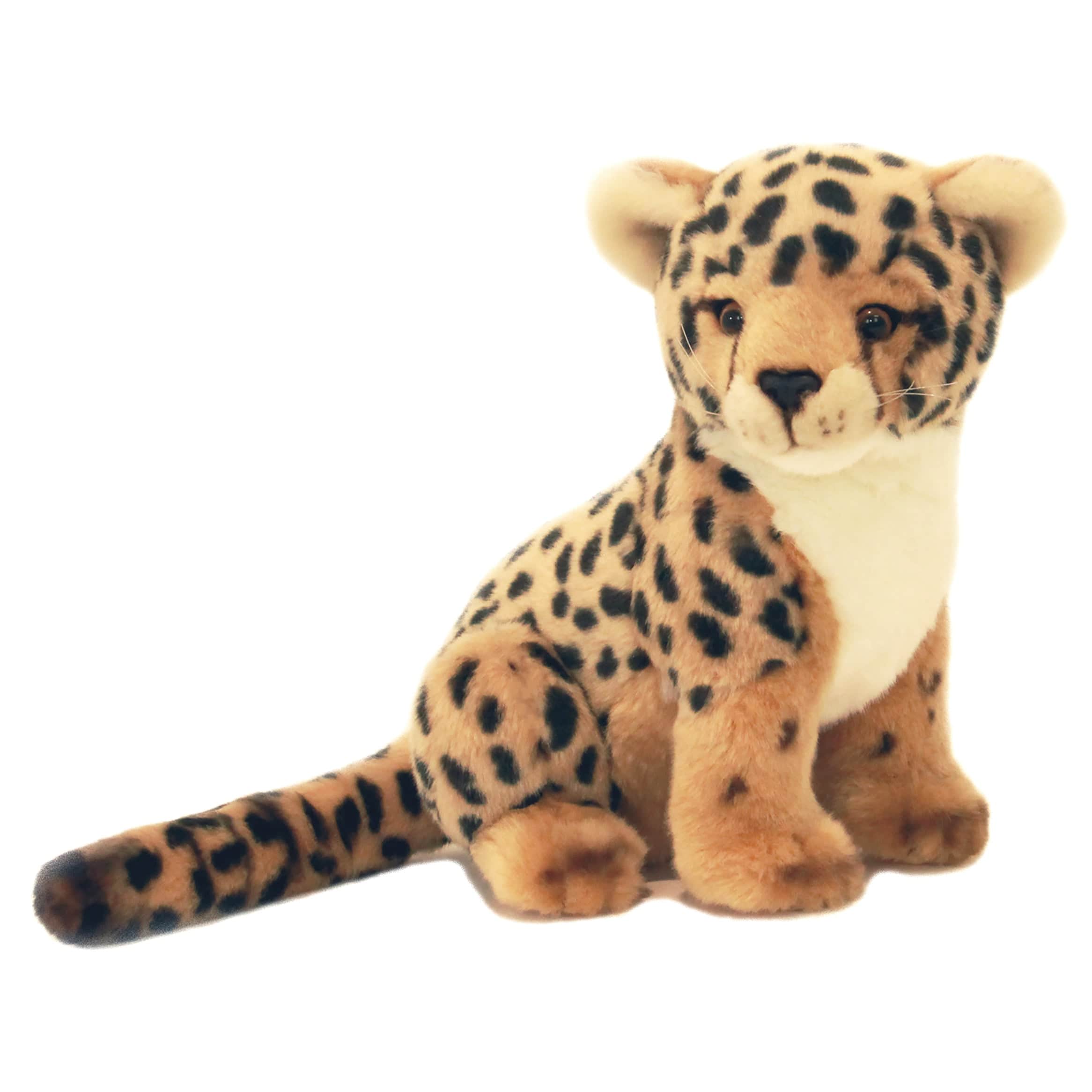 Plush Realistic Cheetah Cub Size 29cm/11.5″、mySite、g9winljtr
