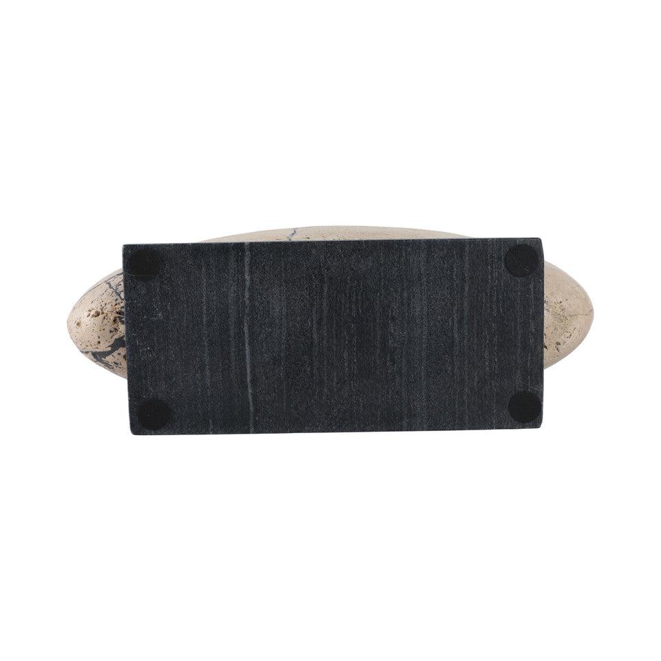  Gorda Crackle Travertine Bowl、mySite、elrpsem3k