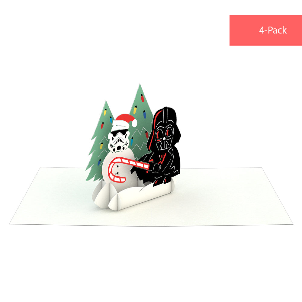 Star Wars™ Darth Vader™ Holiday Notecards (4 Pack)、mySite、solidvoid