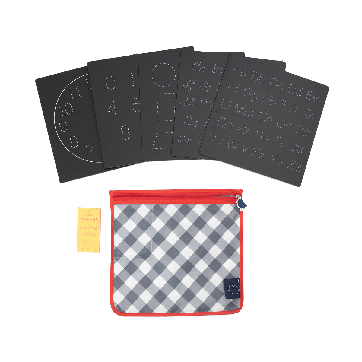 Bored Board Set with Zipper Pouch - Letters、mySite、g9winljtr