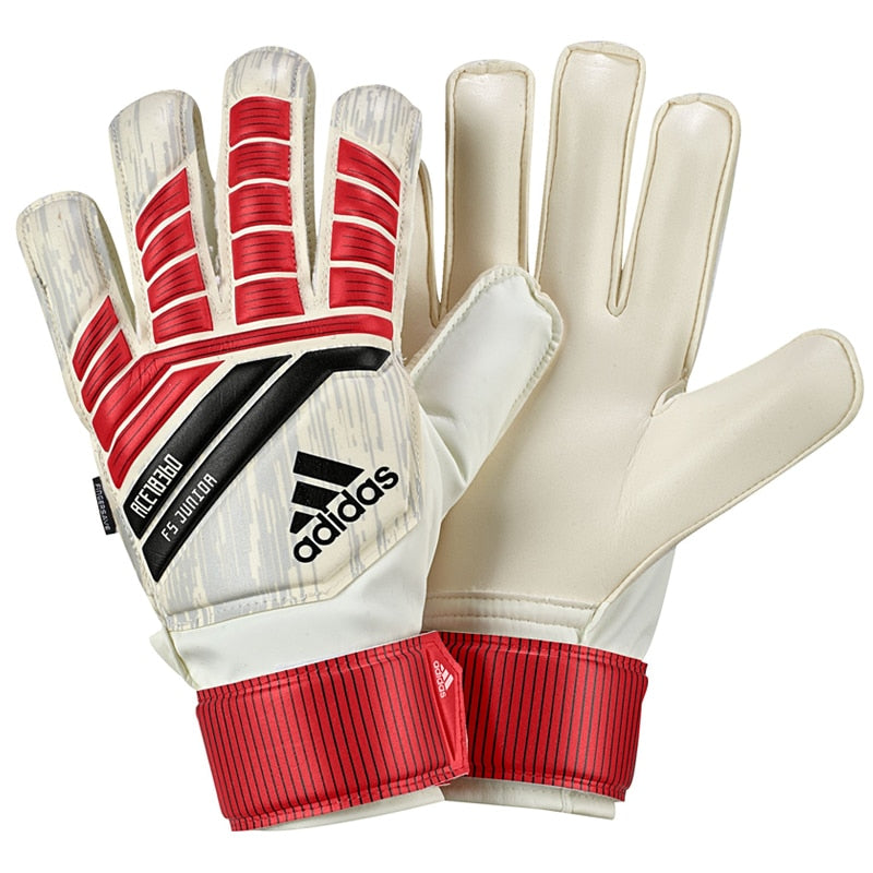adidas Kids Predator Fingersave Goalkeeper Gloves Red/Black/White、mySite、noshort