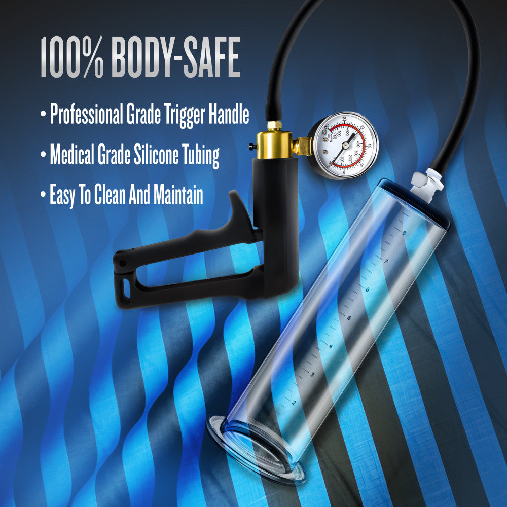 Performance By Blush® | VX7 Vacuum With Brass Trigger & Pressure Gauge Clear Pump、mySite、bottomscart