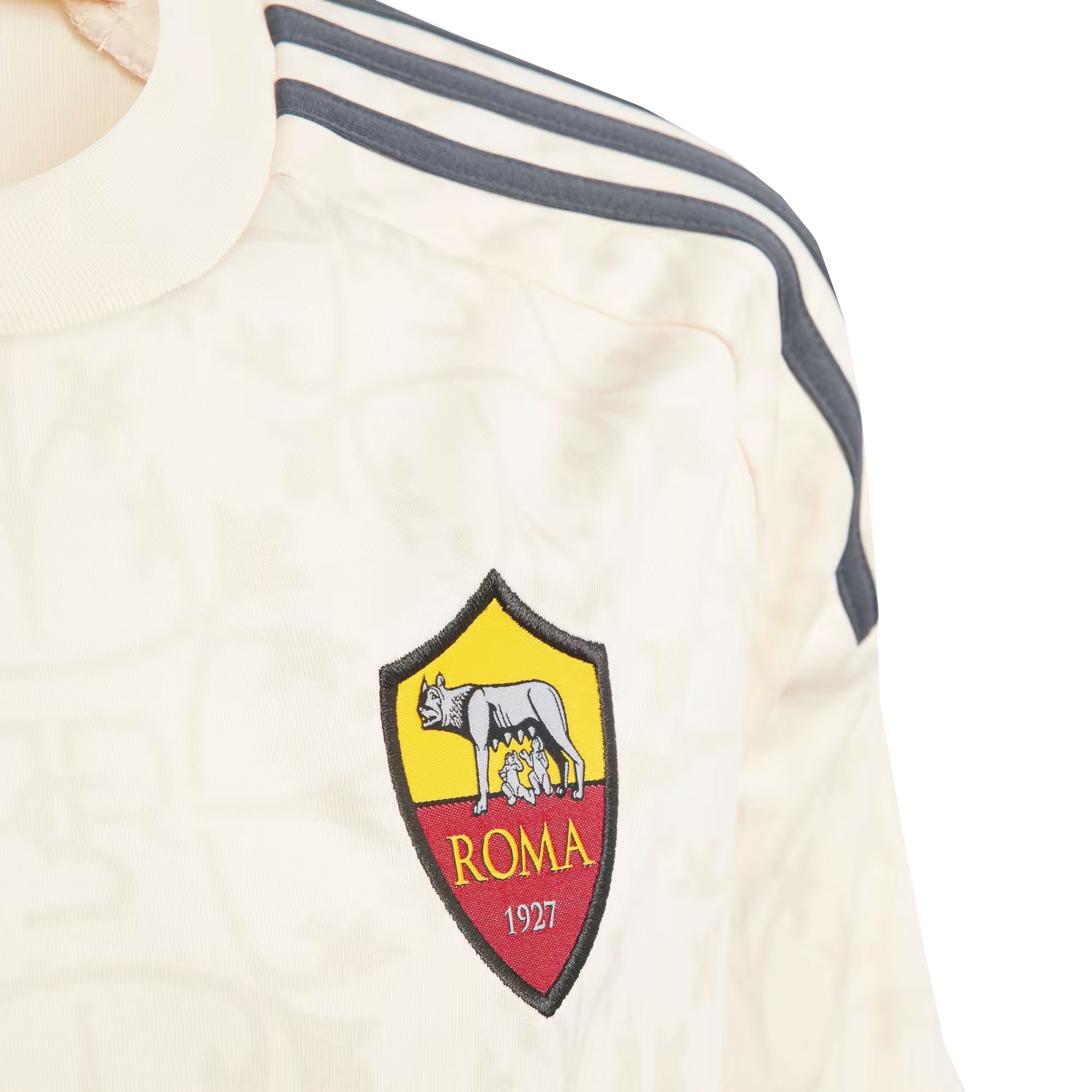 adidas Kids AS Roma 2023/24 Away Jersey Ecru Tint、mySite、noshort