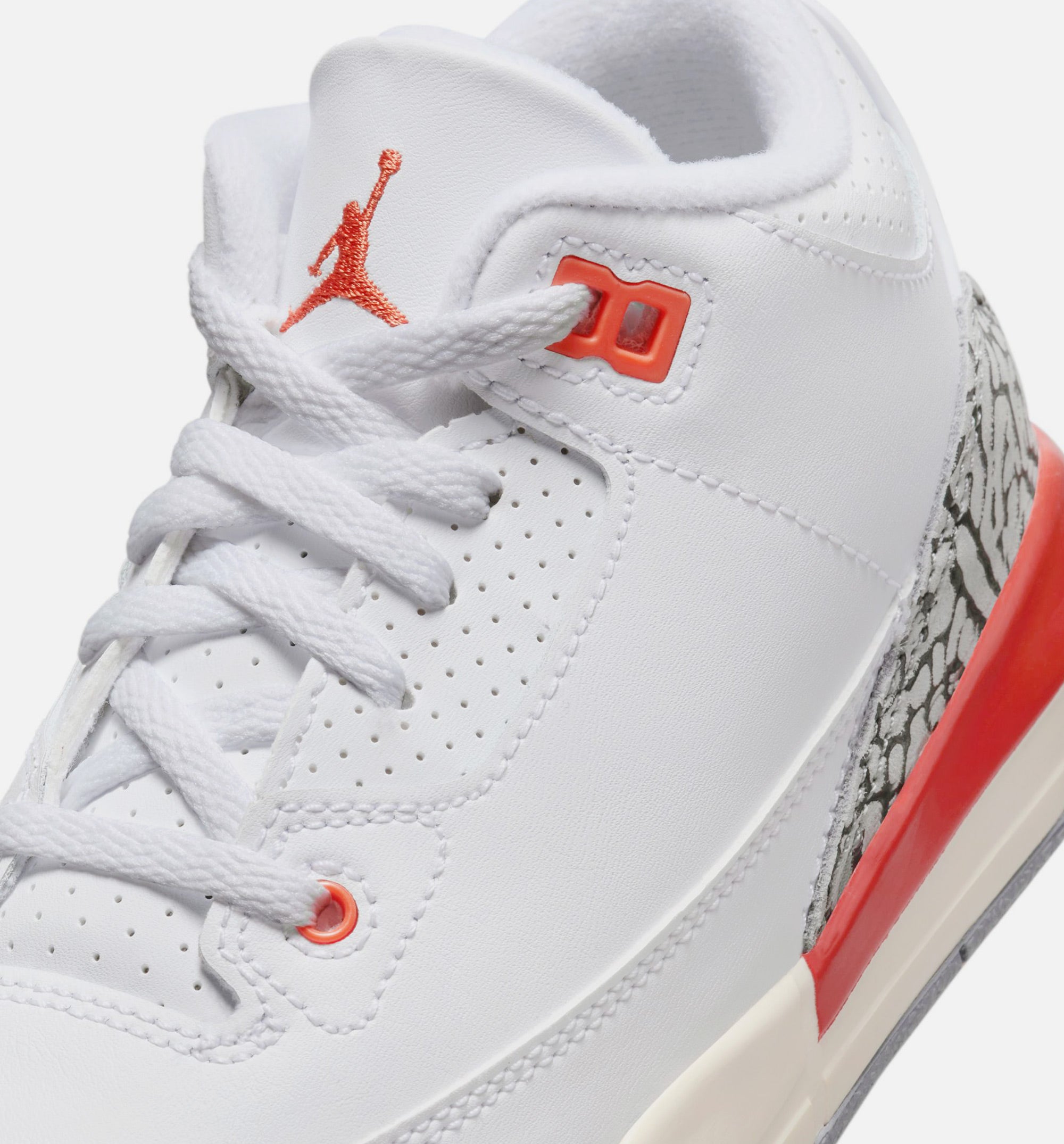 Air Jordan 3 Retro Georgia Peach Preschool Lifestyle Shoe - White/Cosmic Clay/Sail/Cement Grey、mySite、dreamappss