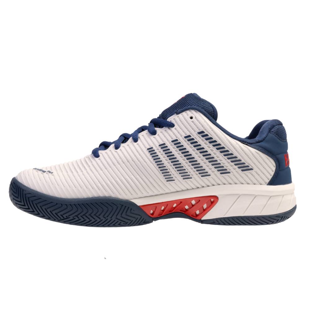 K-Swiss Hypercourt Express 2 Men's Tennis Shoe (White/Blue)、mySite、neckold