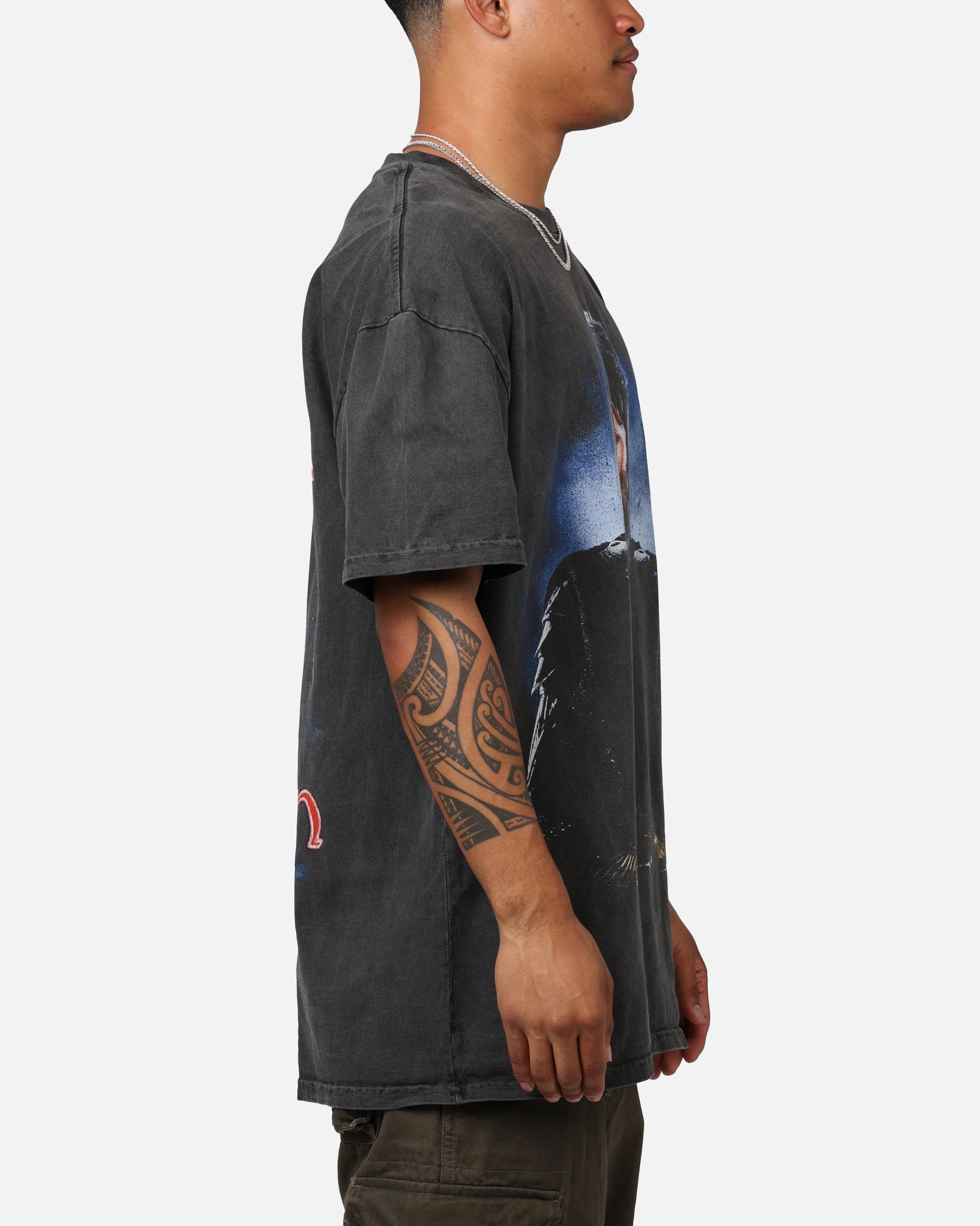 American Thrift X The Lord Of The Rings Aragorn Heavyweight Vintage T-Shirt Black Wash、mySite、zt4zffjzw