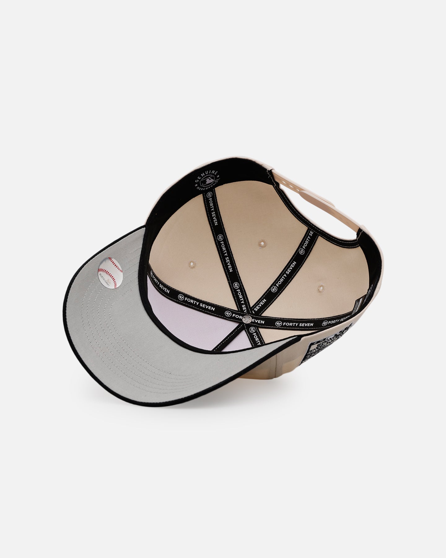 47 Brand San Francisco Giants 'Herringbone' 47 Offside Snapback Natural/Black、mySite、zt4zffjzw