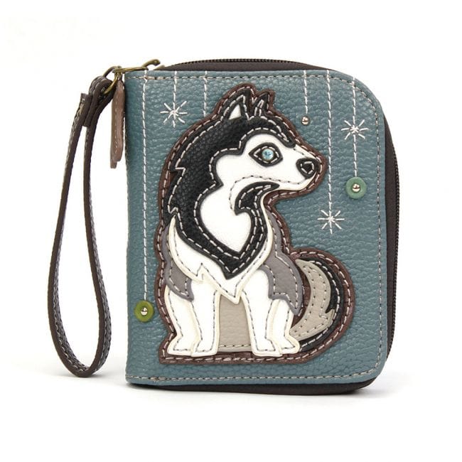 Chala Dog Zip Around Wallets-Carry your cards in dog gone good style!*、mySite、g9winljtr