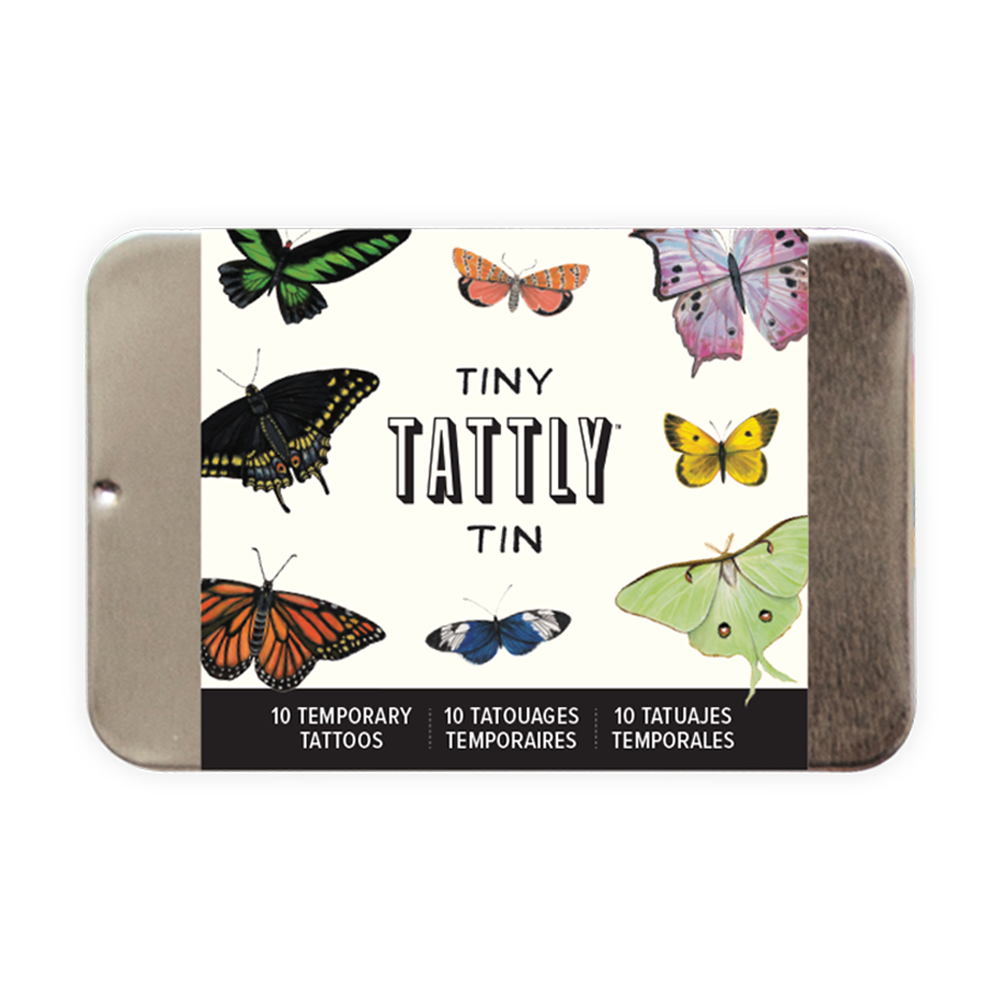 Butterfly Tattly Temporary Tattoos Tiny Tin、mySite、ghnorth