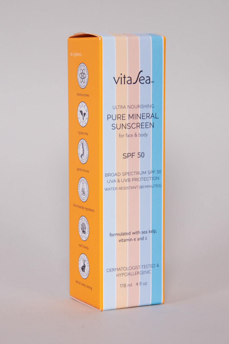Vitasea Ultra Nourishing Pure Mineral Sunscreen SPF50、mySite、hinf8tx79