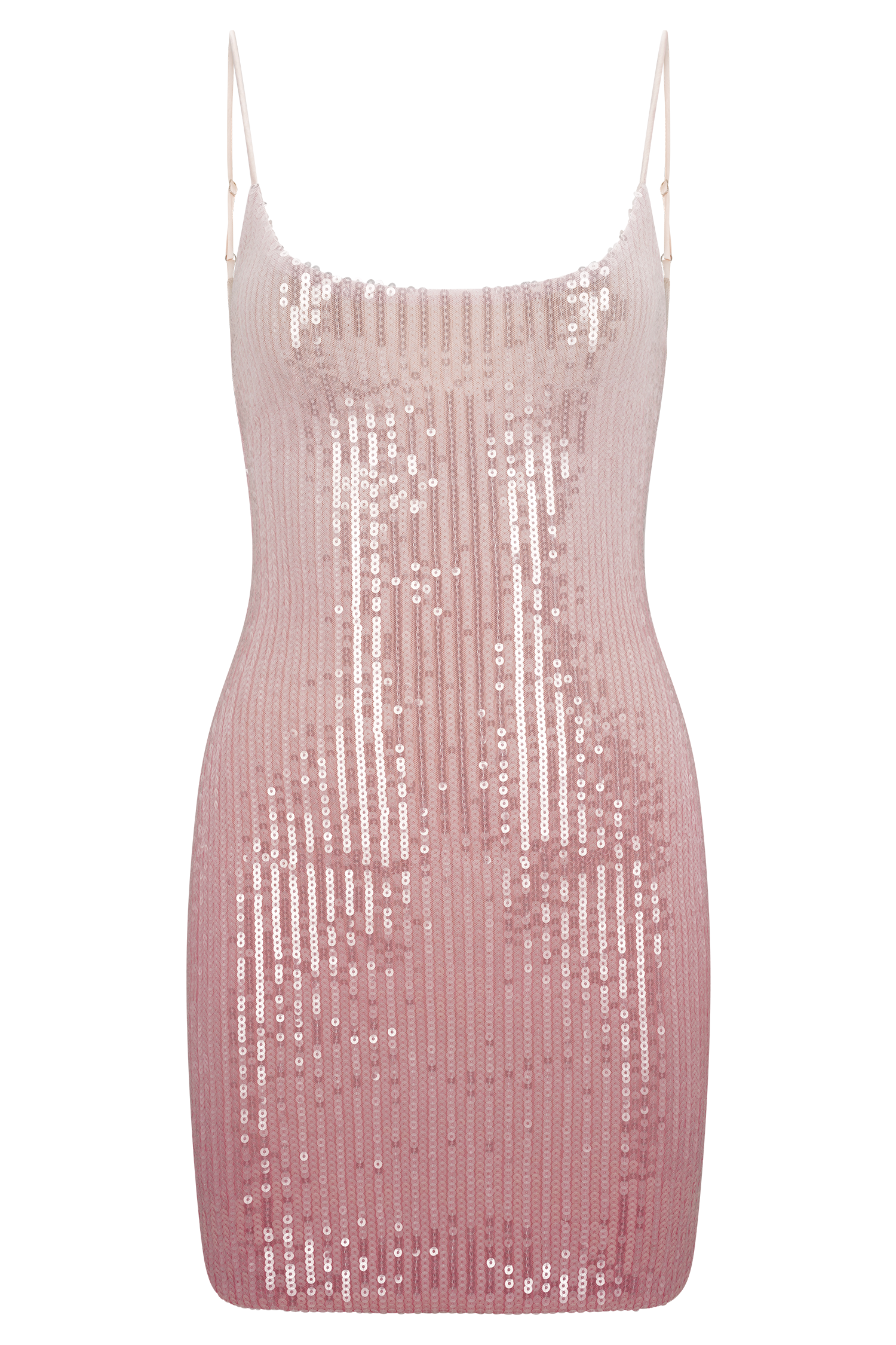Mora Sequin Mini Dress - Ombre Pink、mySite、solidvoid
