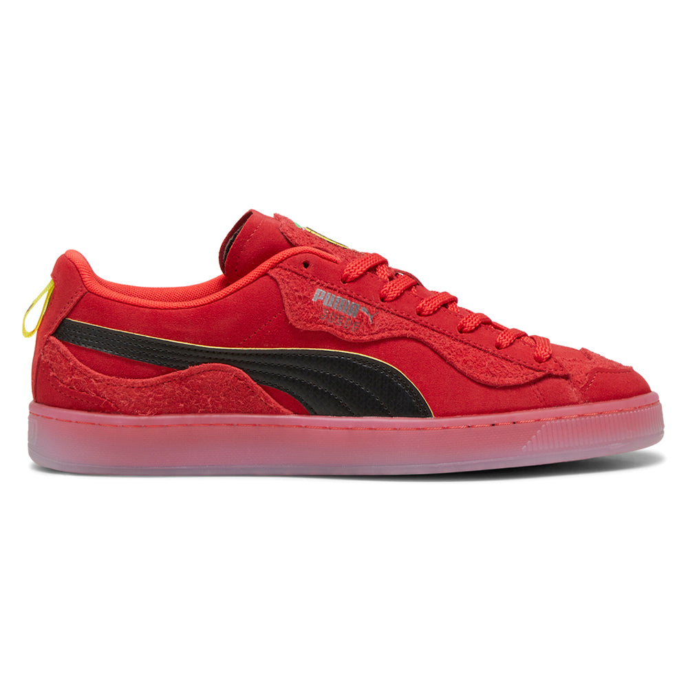 Scuderia Ferrari Suede Trippy Lace Up Sneakers、mySite、gtrtttuynbv