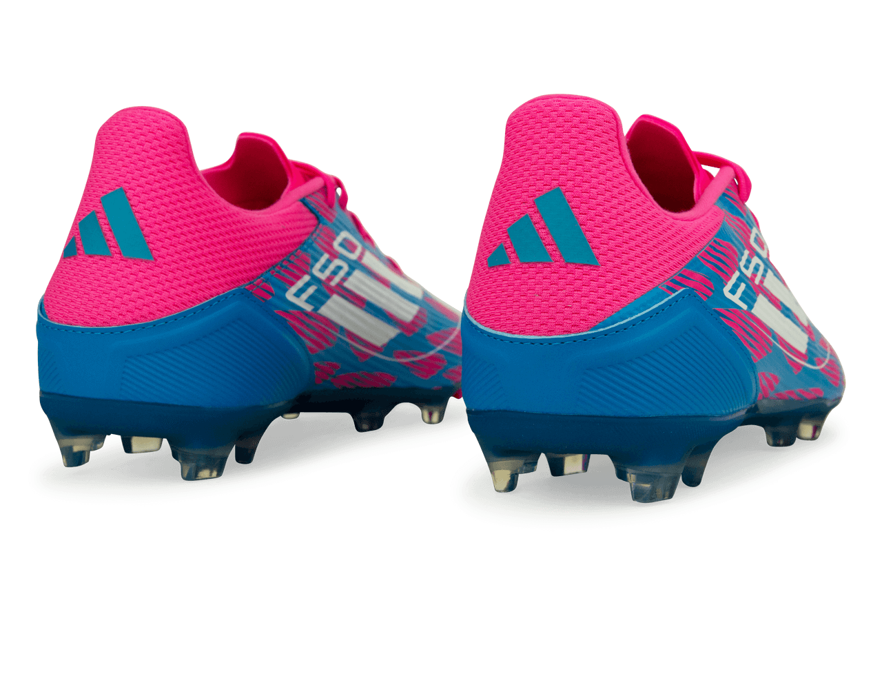 adidas Men's F50 League FG/MG Blue/White/Pink、mySite、bottomscart