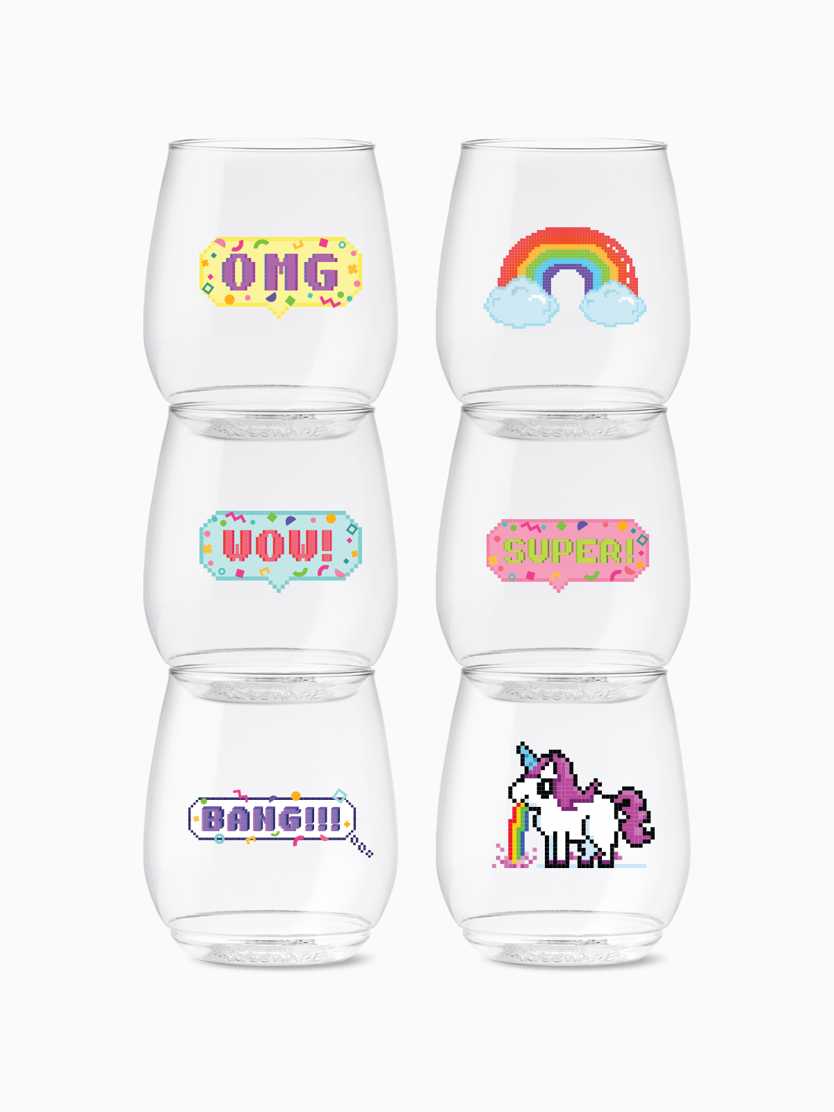 8 Bit Arcade - POP 14oz Vino、mySite、camillekostekn