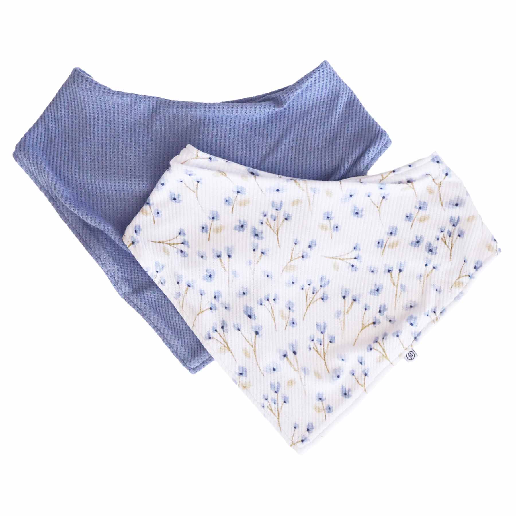  Blake's Blooms Bamboo Waffle 2pc Bandana Bibs、mySite、layawaytickets