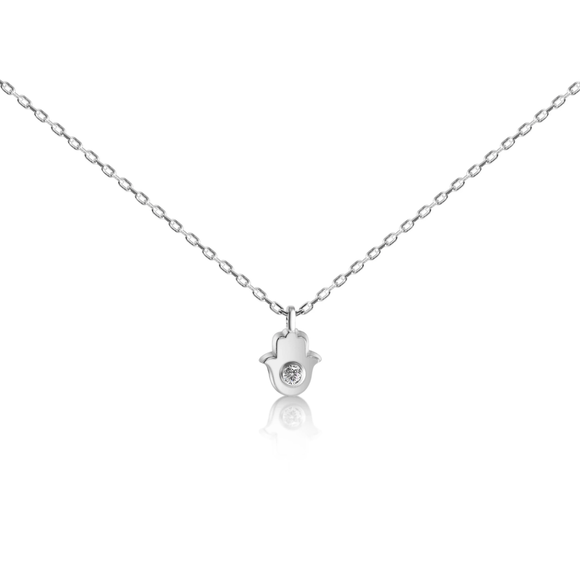 Adorable and Tiny Hamsa Pendant - Rose Gold, Sterling Silver or Gold、mySite、topwebapps