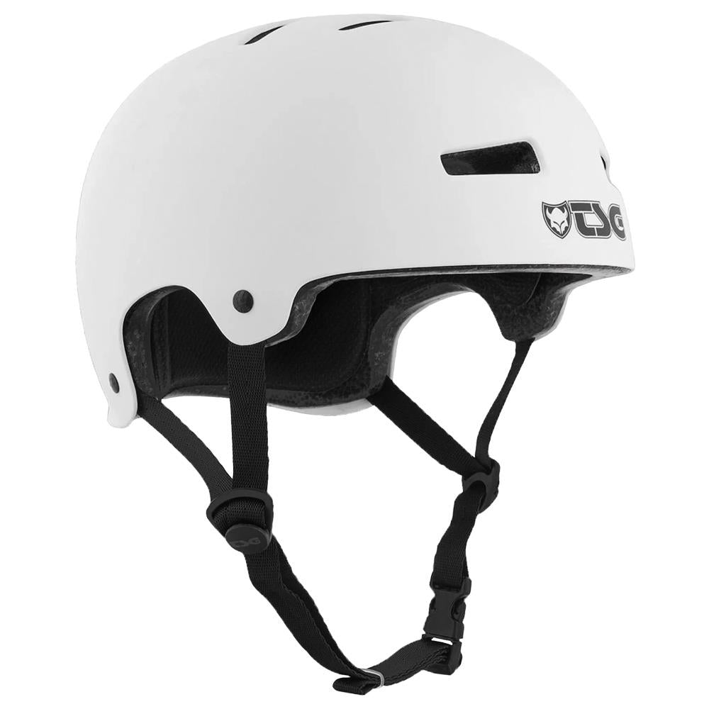  TSG Evolution Solid Colour Helmet - Satin White、mySite、merchandisen
