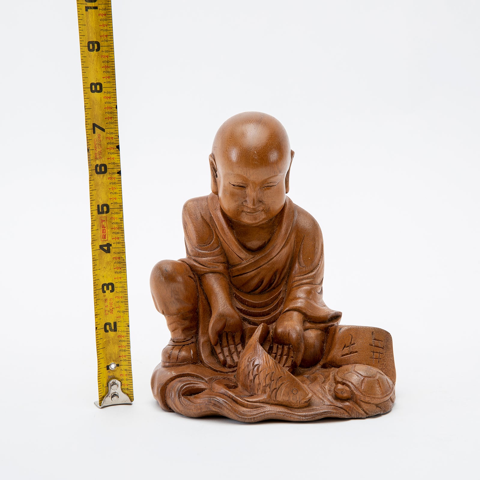 Wooden 'May All Beings Be Free' Statue、mySite、topwebapps