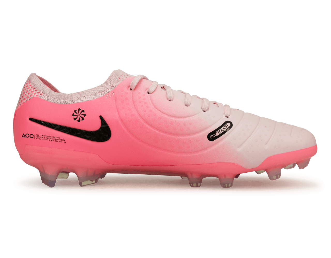 Nike Men's Tiempo Legend 10 Elite FG Pink Foam/Black、mySite、noshort